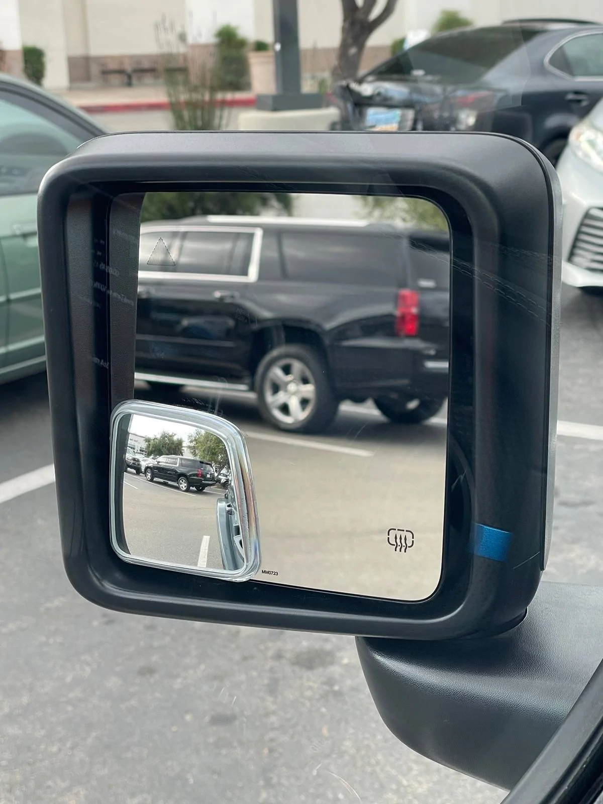 Jeep Gladiator Custom Blind Spot Mirrors For Gladiator Towing IMG_9330