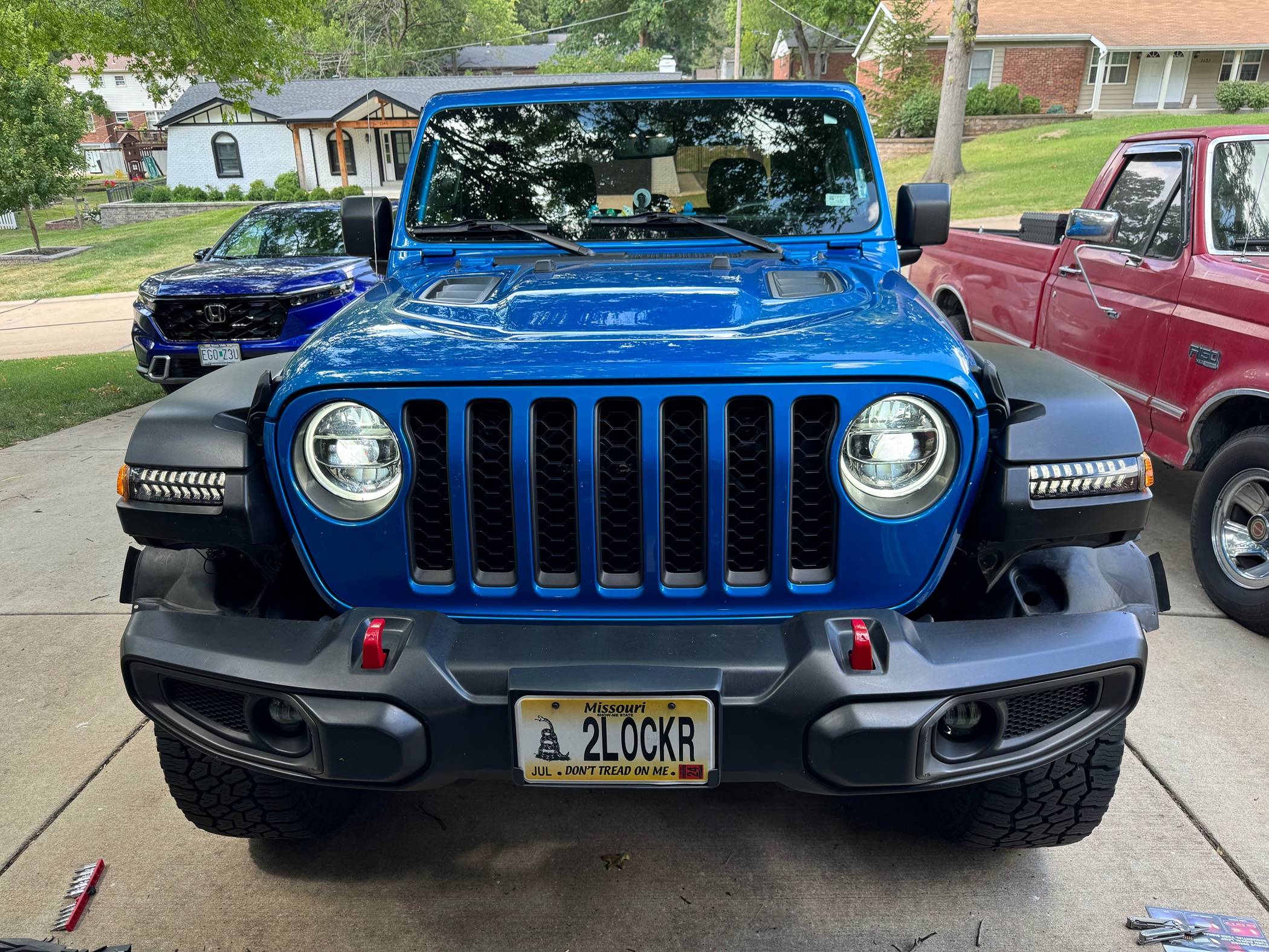 Jeep Gladiator Installed Amazon Led DRL/Turn signal lights today.  Very happy with them. IMG_4859