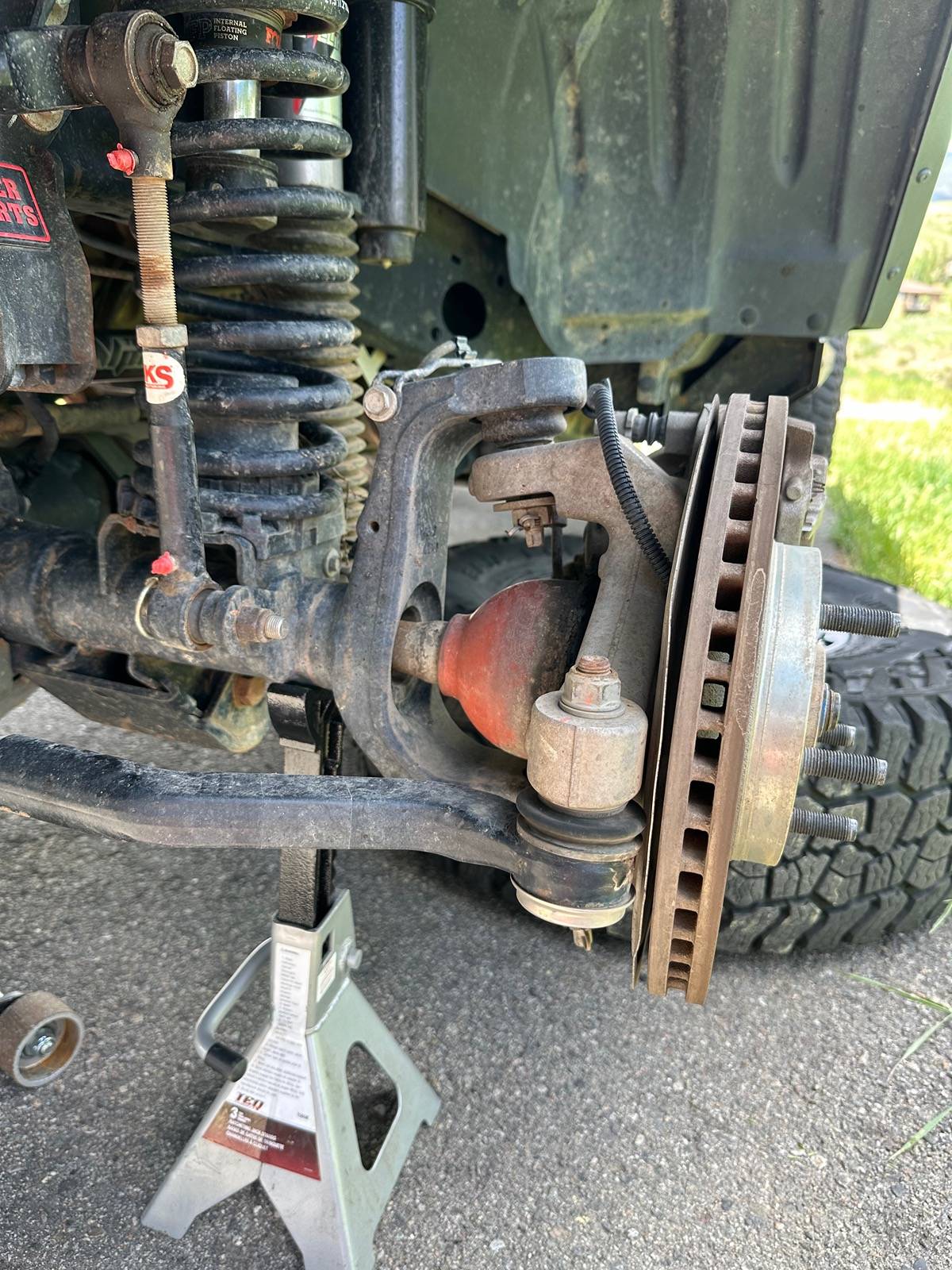 Jeep Gladiator Ball Joint/Knuckle Stuck IMG_9438