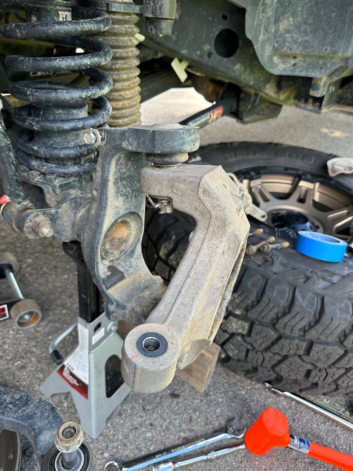 Jeep Gladiator Ball Joint/Knuckle Stuck IMG_9439