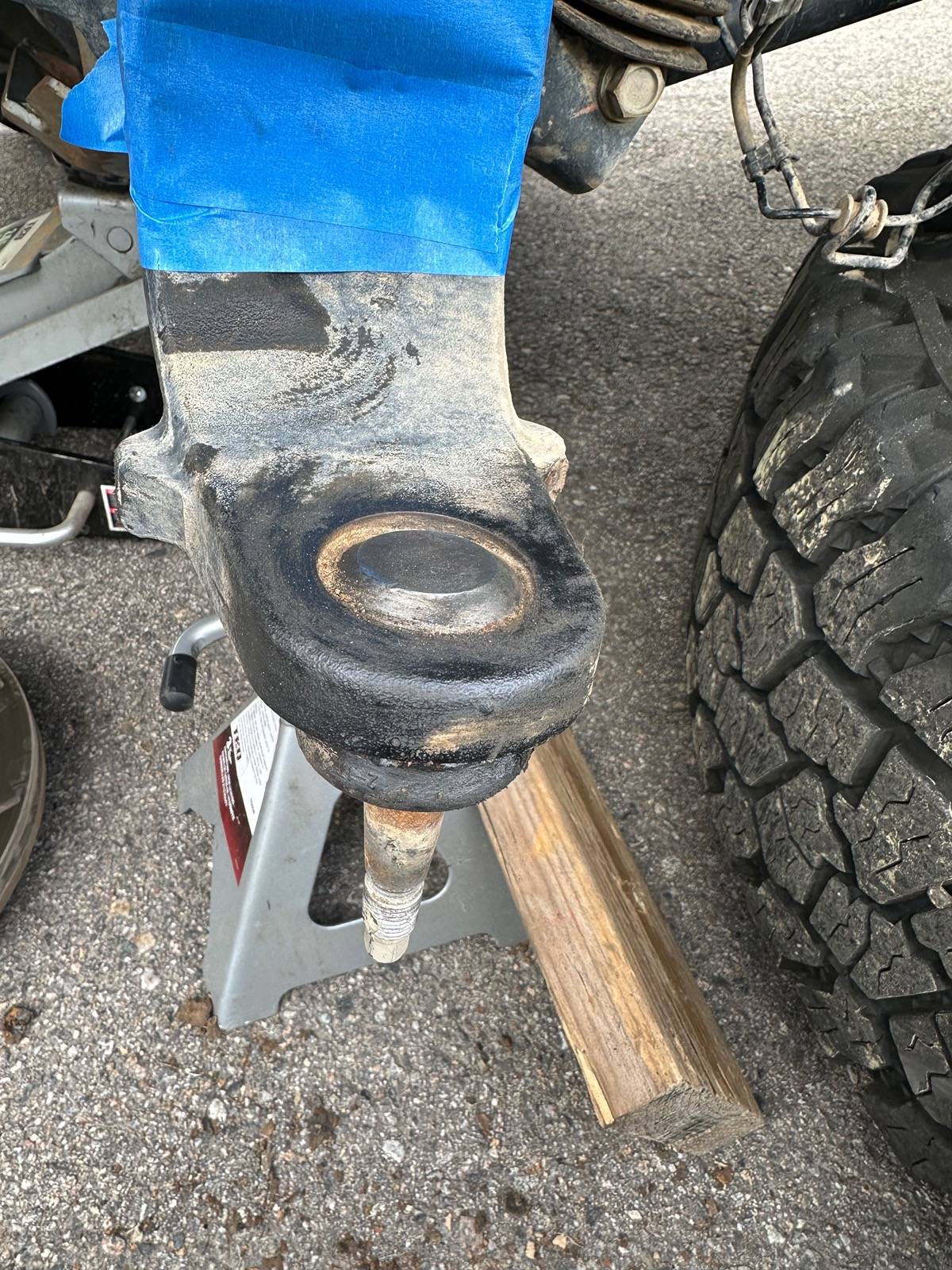 Jeep Gladiator Ball Joint/Knuckle Stuck IMG_9442
