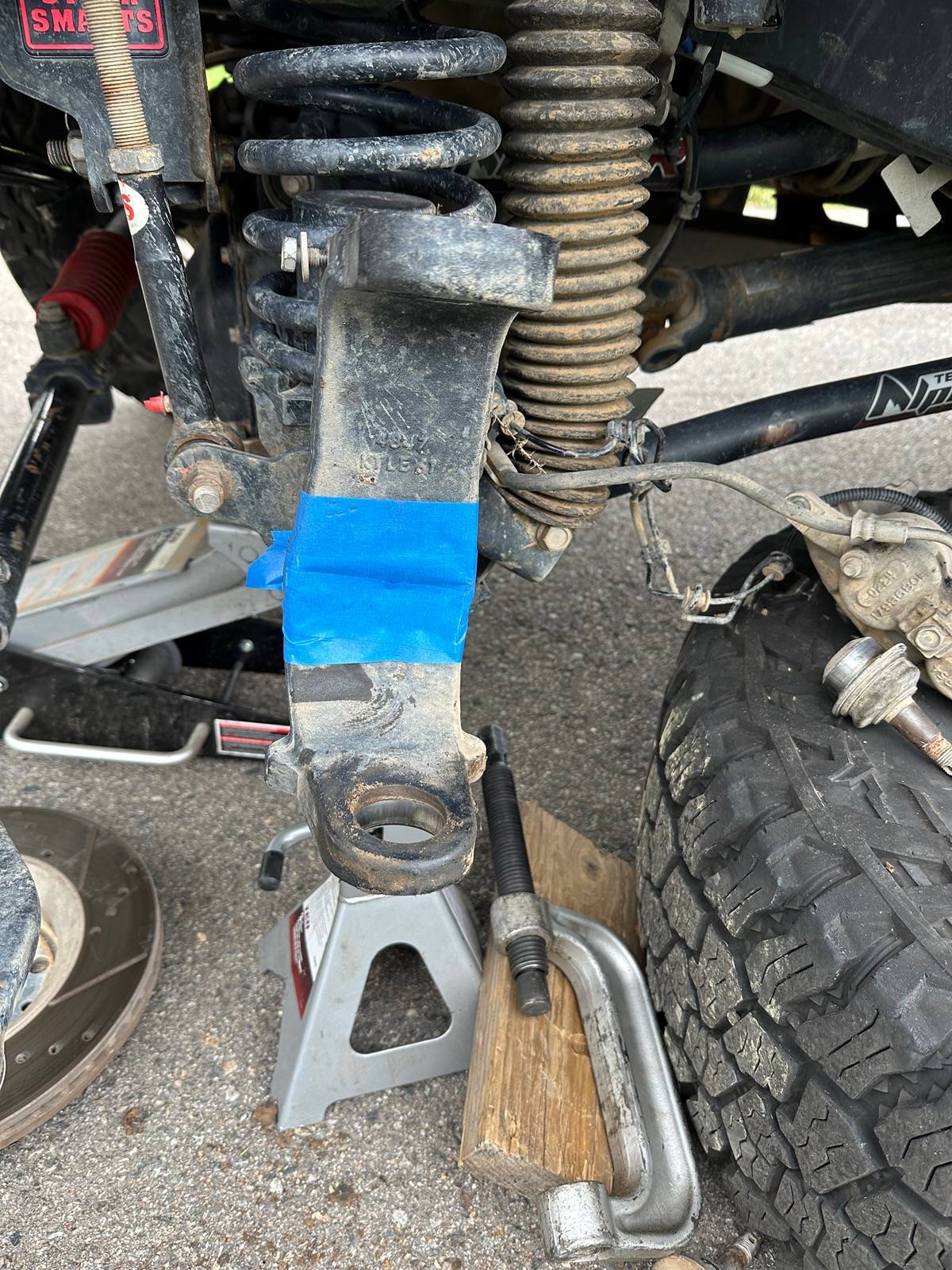 Jeep Gladiator Ball Joint/Knuckle Stuck IMG_9443