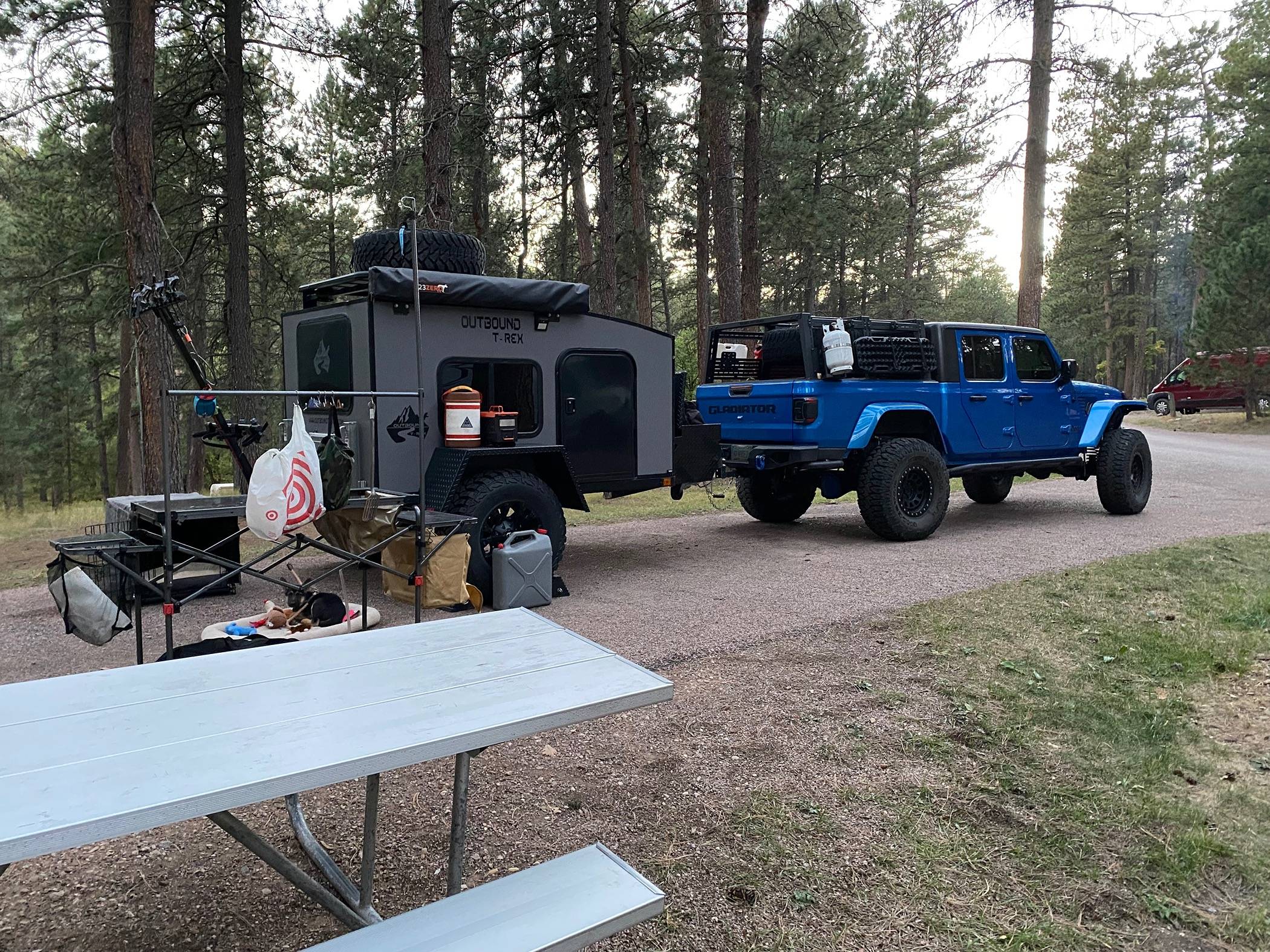 Jeep Gladiator Show us what camper / trailer / RV you're towing with your JT IMG_6413