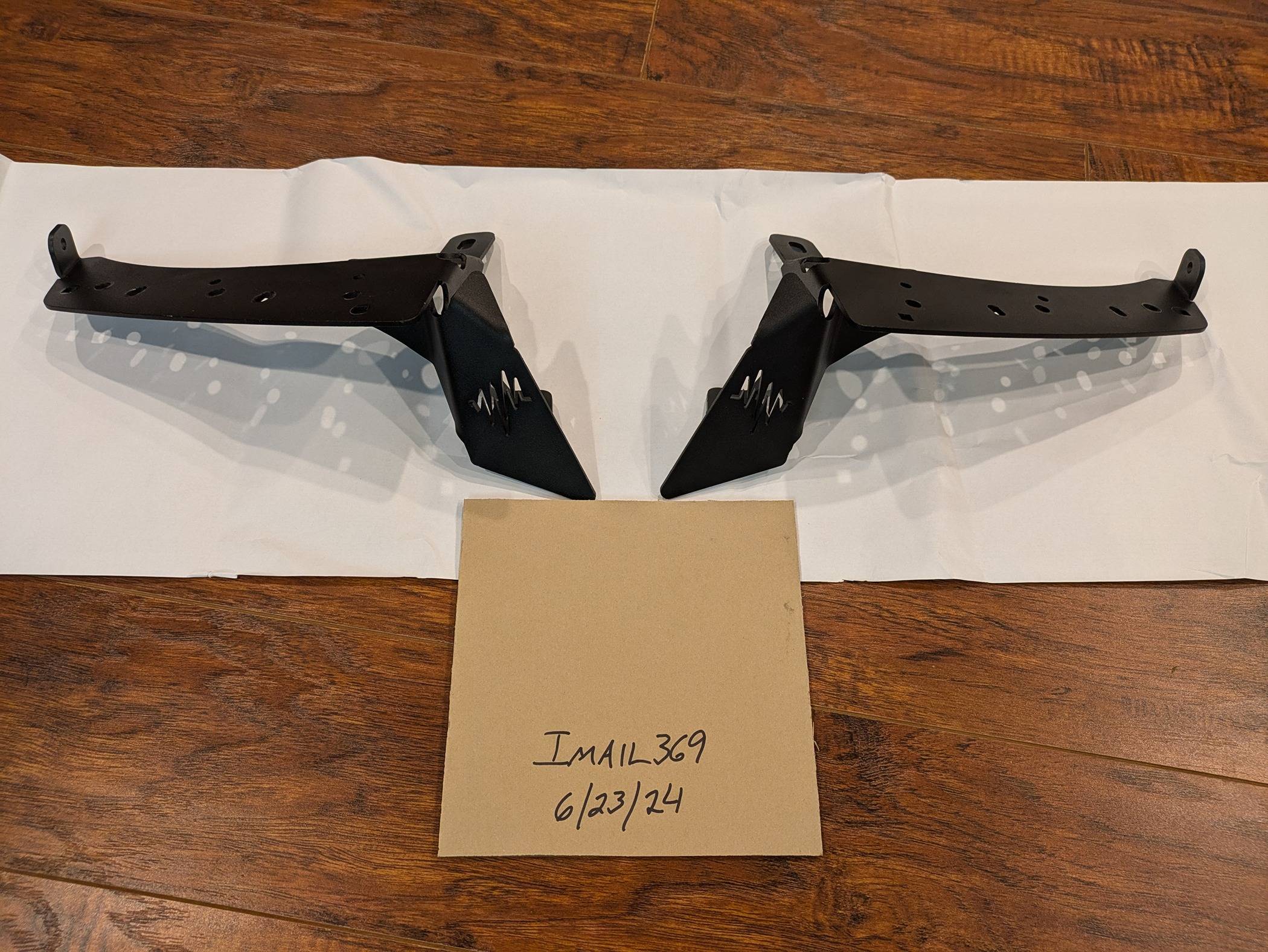 Jeep Gladiator Quake Fender Chop Brackets Only PXL_20240623_123325943