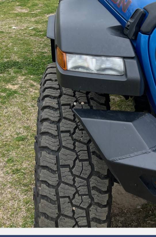 Jeep Gladiator Wheel/tire/offset question 2023 Mojave Tire poke