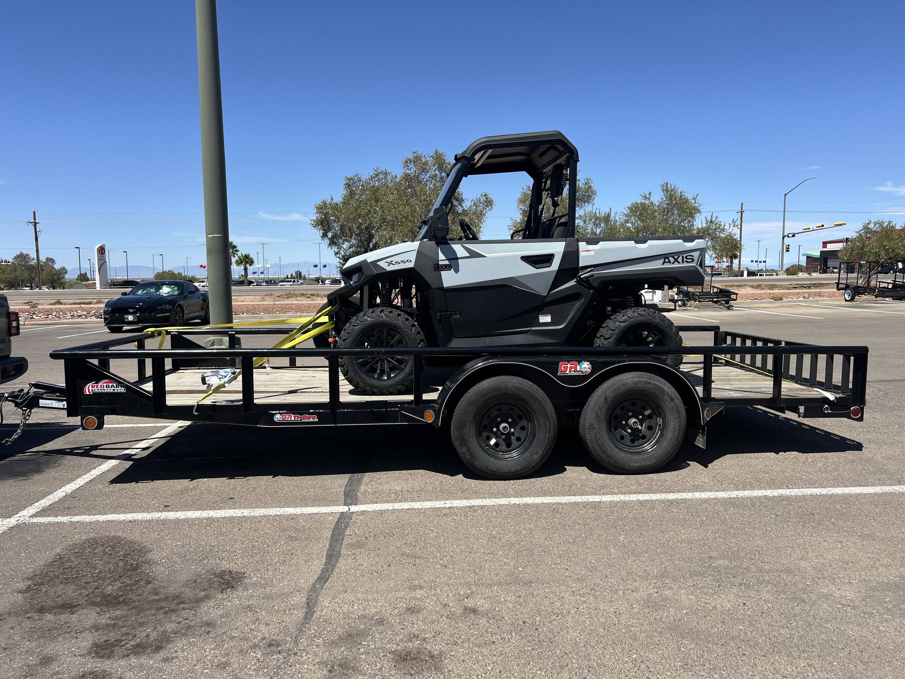 Jeep Gladiator Towed an Axis X550 home today! IMG_0912