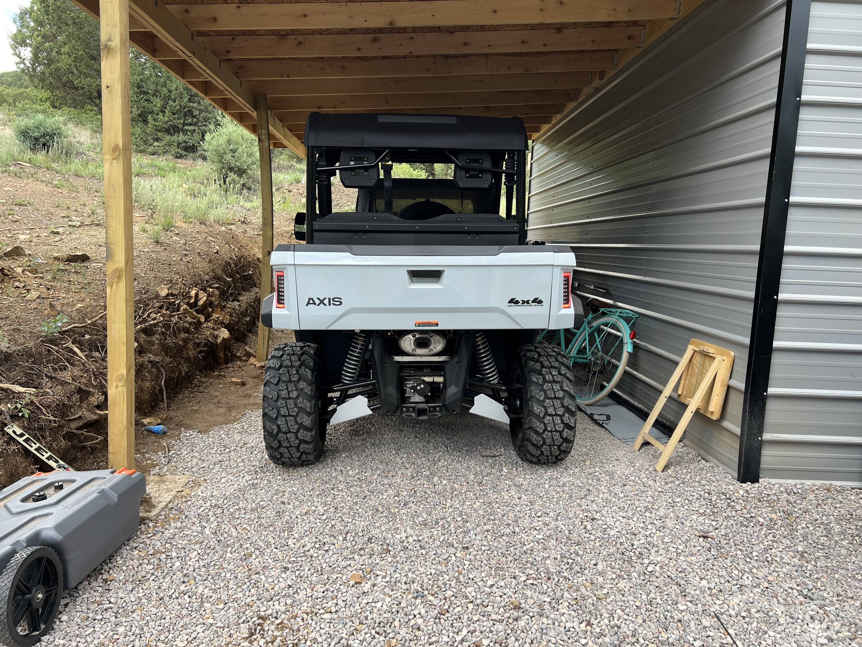Jeep Gladiator Towed an Axis X550 home today! IMG_0921