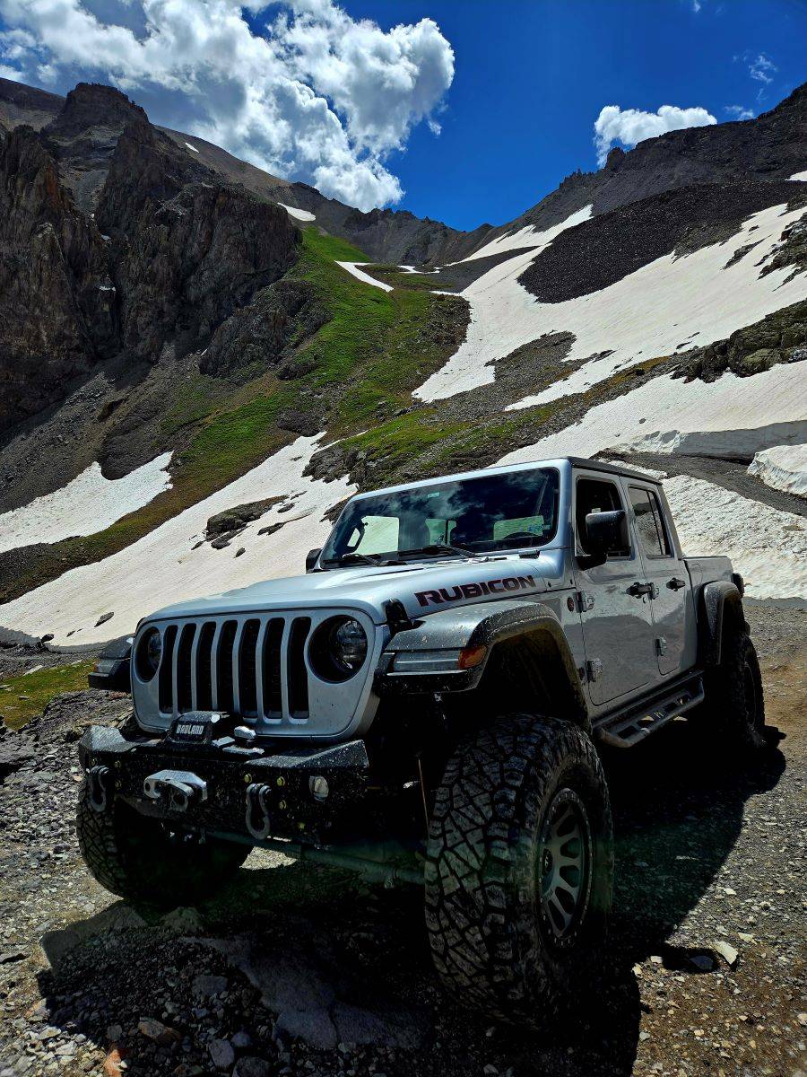 Jeep Gladiator Alpine Loop Trails Late June 20240625_110447Sm