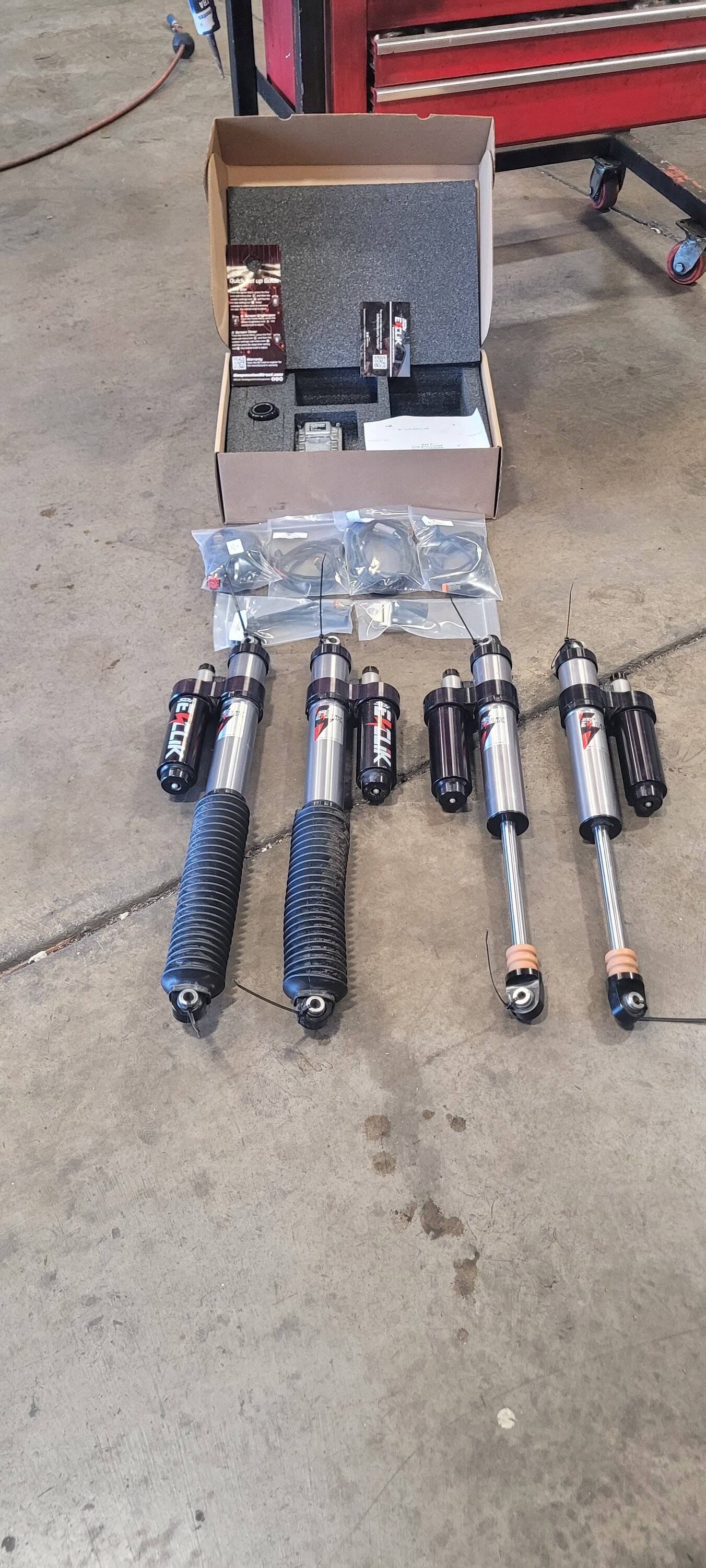Jeep Gladiator SDi E-Clik Pro Shock Package For Jeep JT $3200 Shipped CONUS 20240628_104617