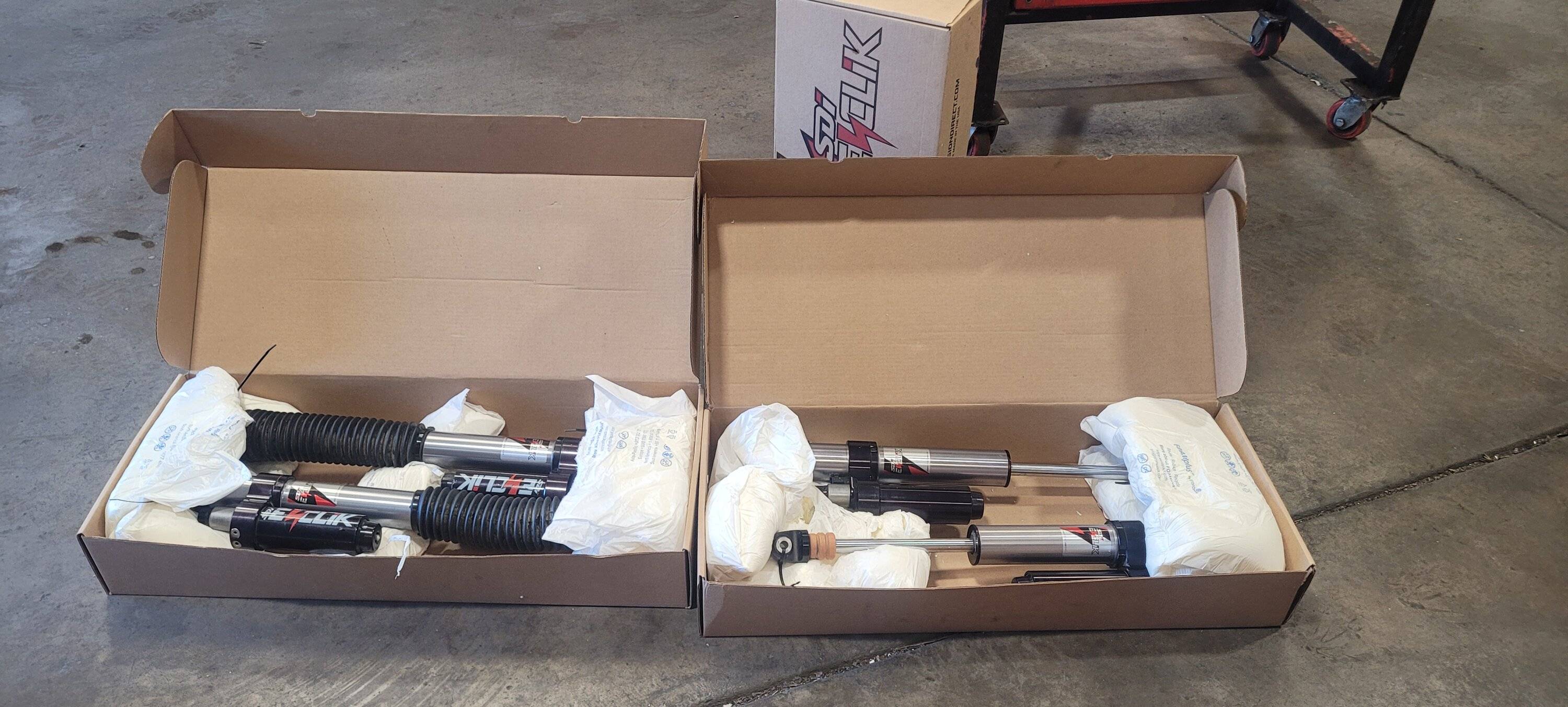 Jeep Gladiator SDi E-Clik Pro Shock Package For Jeep JT $3200 Shipped CONUS 20240628_105030