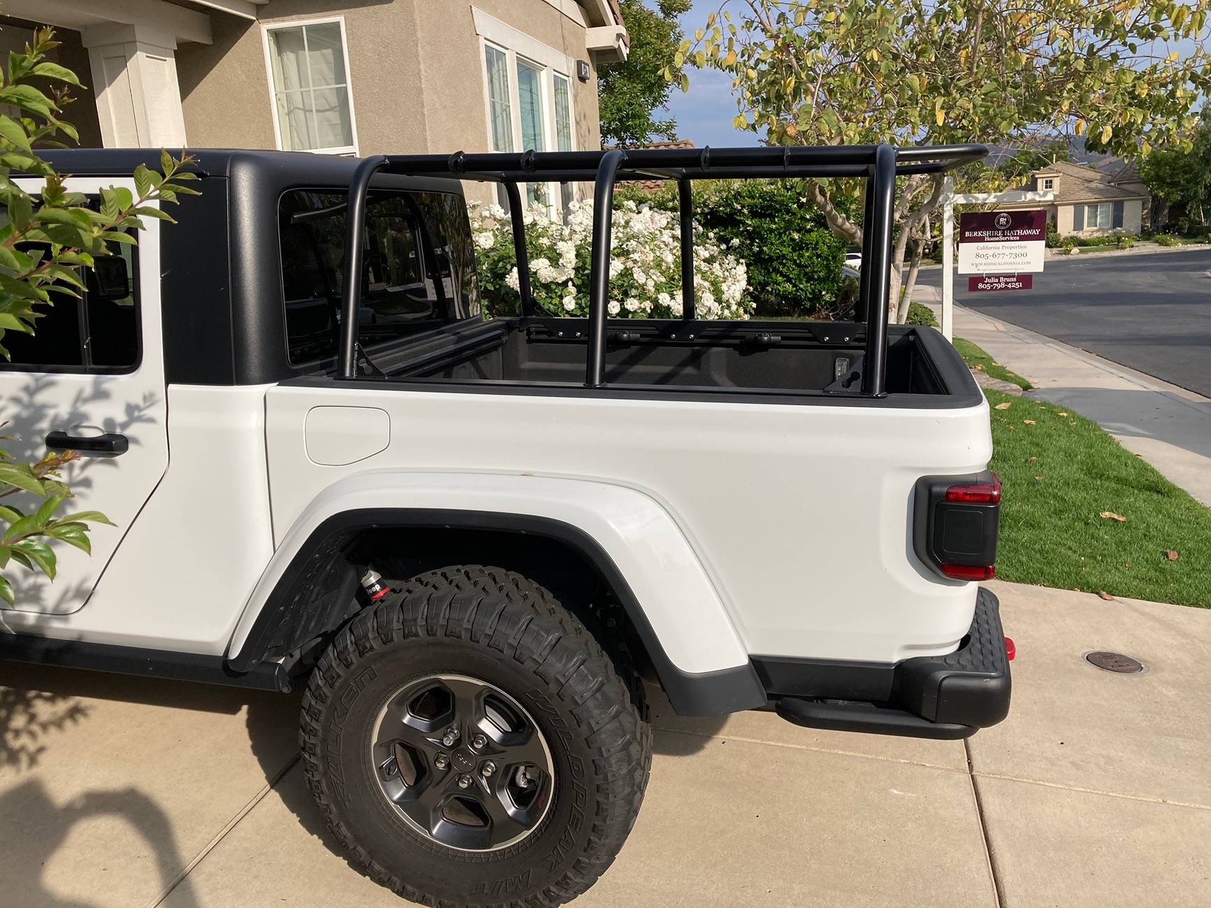 Jeep Gladiator AEV bumper, custom bedrack, & bed cover IMG_1780