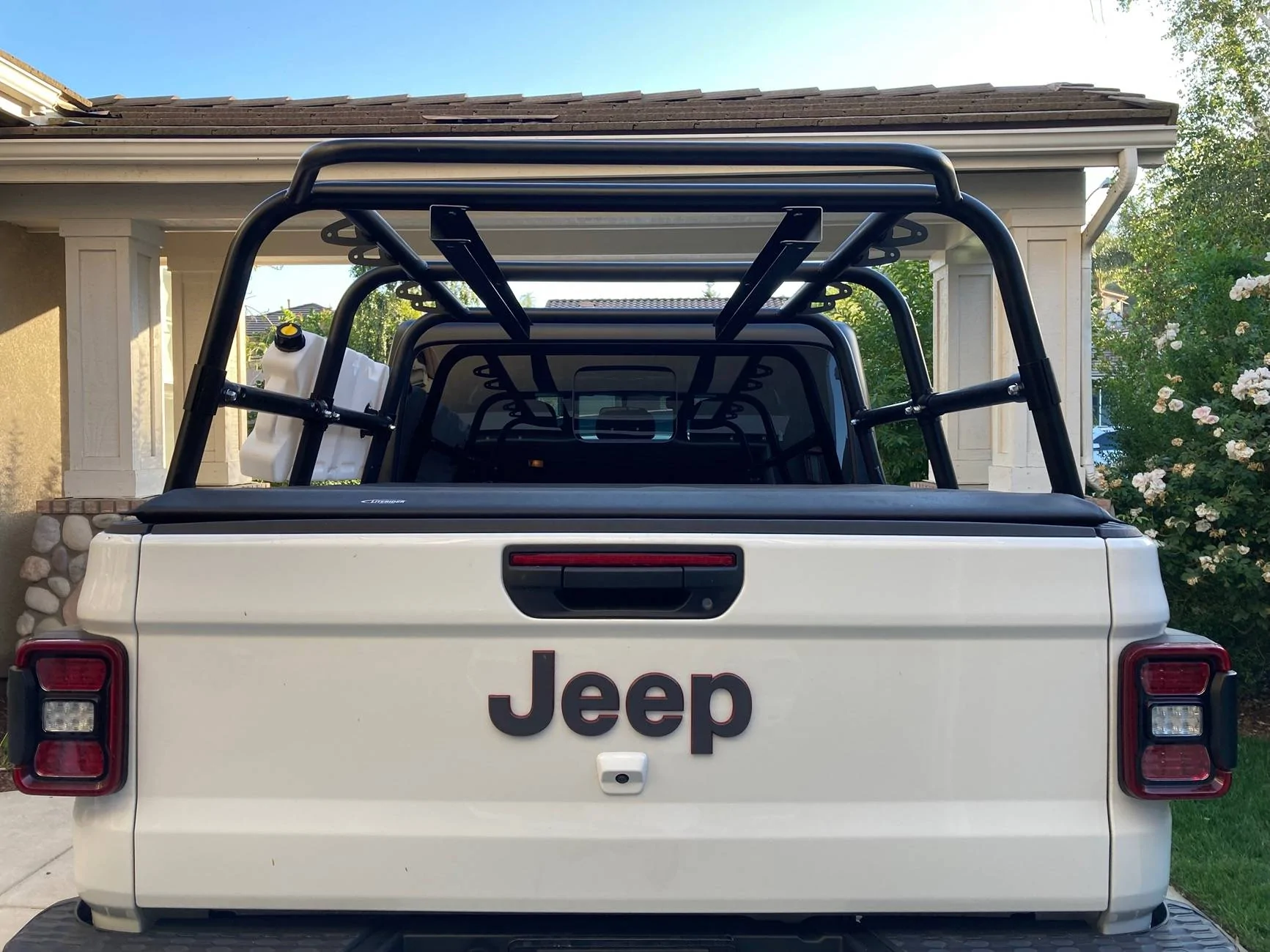 Jeep Gladiator AEV bumper, custom bedrack, & bed cover IMG_1839