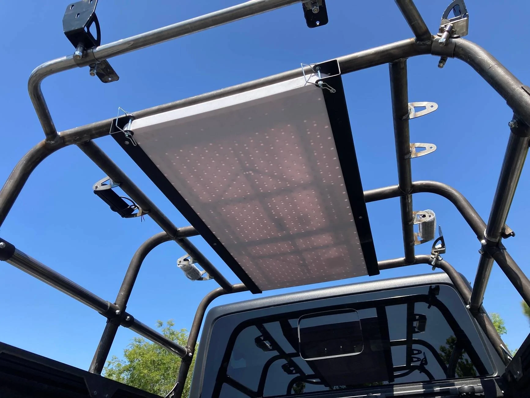 Jeep Gladiator AEV bumper, custom bedrack, & bed cover IMG_1697