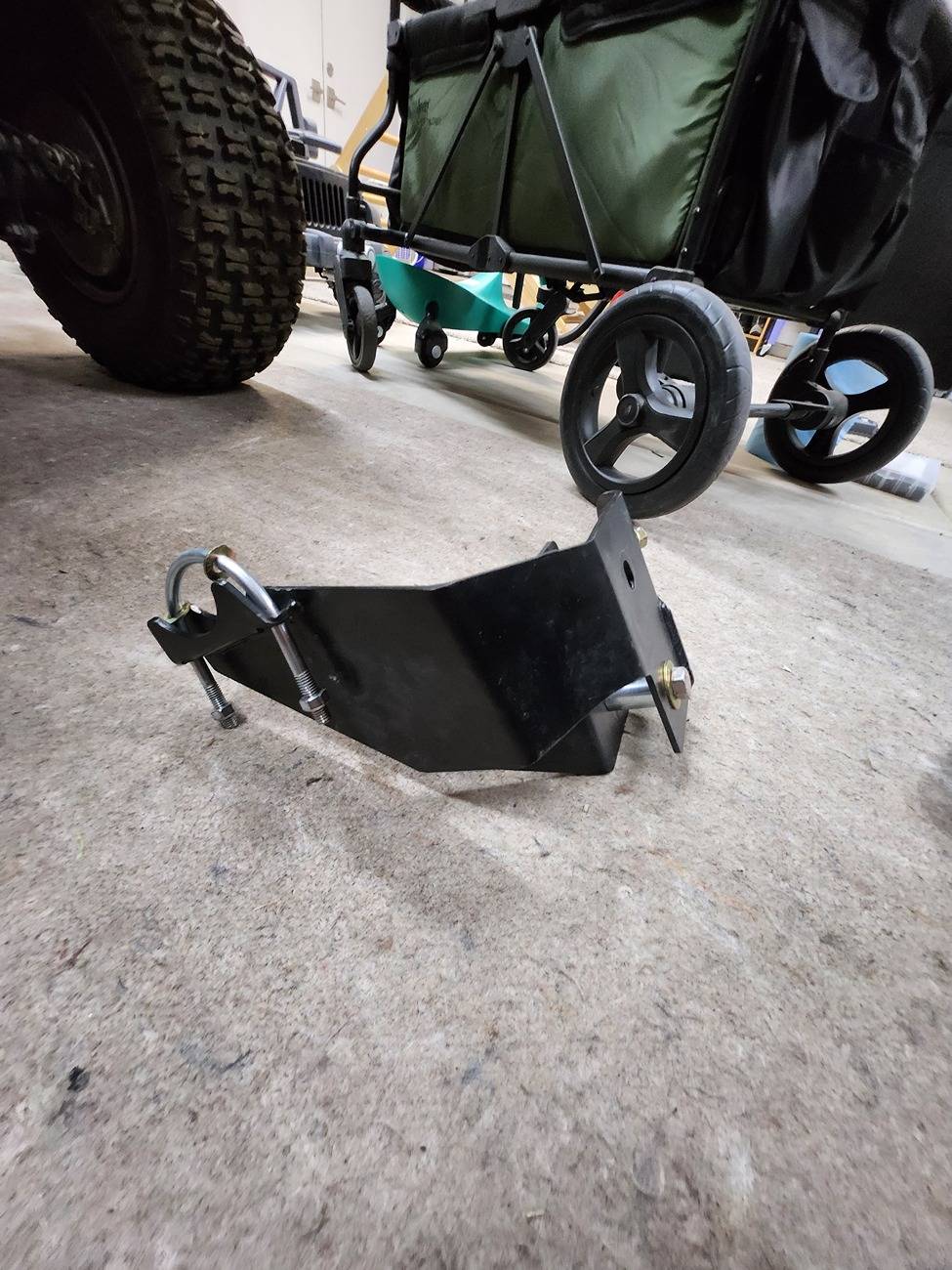 Jeep Gladiator Fender flares, controls arms, correction brackets 20240630_142814
