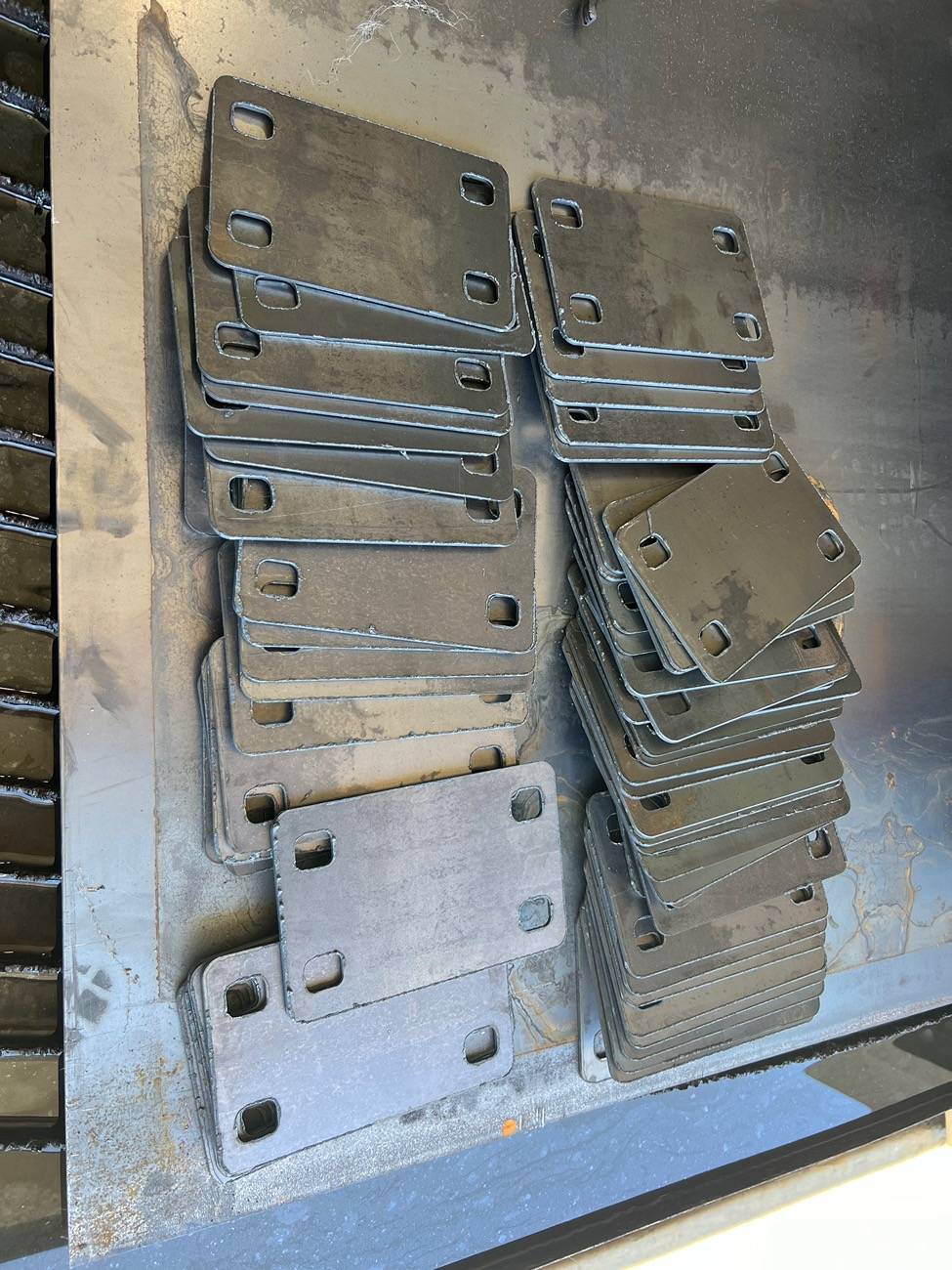 Jeep Gladiator 1/4" or 3/8" steel plate bumper spacers IMG_8758