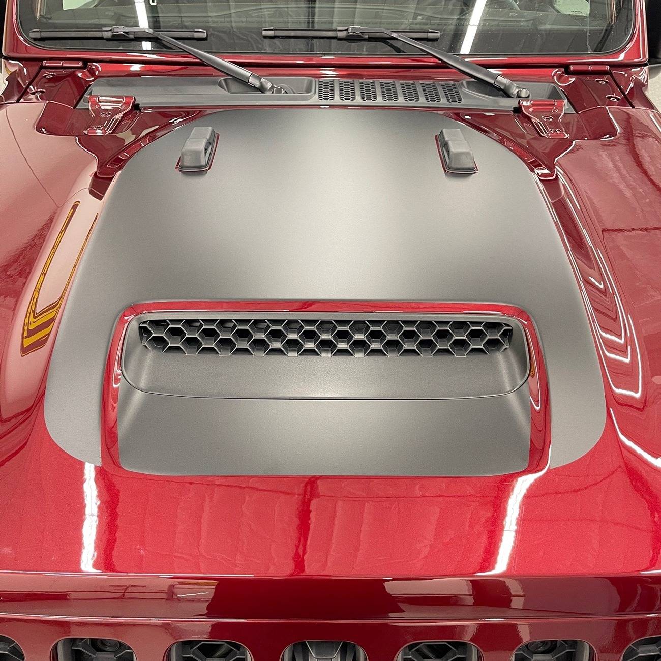 Jeep Gladiator Mojave, Rubicon and Sport/Overland Hood graphics Mojave Hood 03