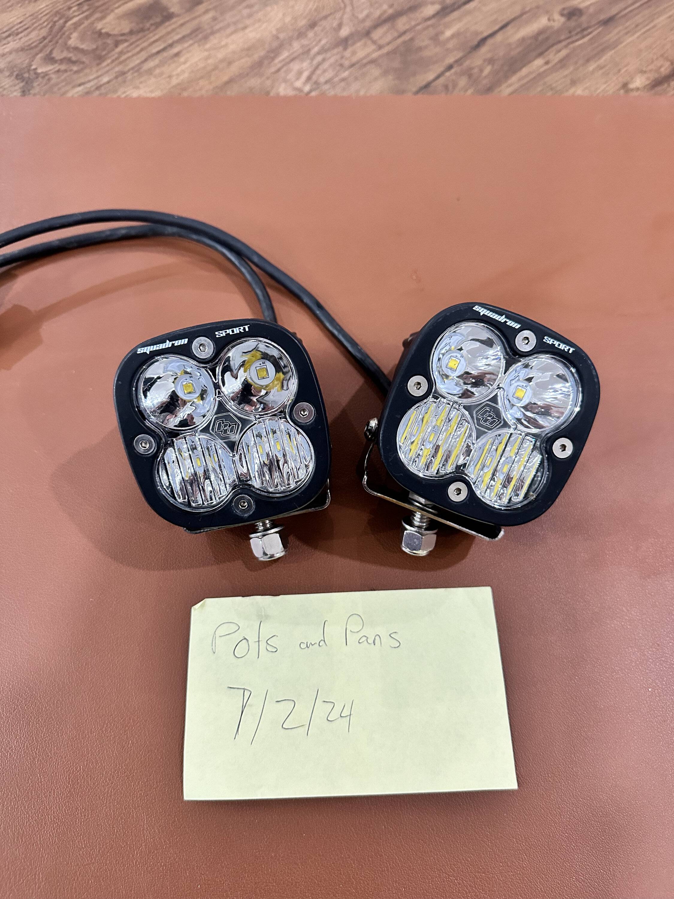 Jeep Gladiator Baja Designs Squadron Sport Driving/Combo Lights - $150 08F95AAB-EF47-4325-B710-C19D9E3B5A6B