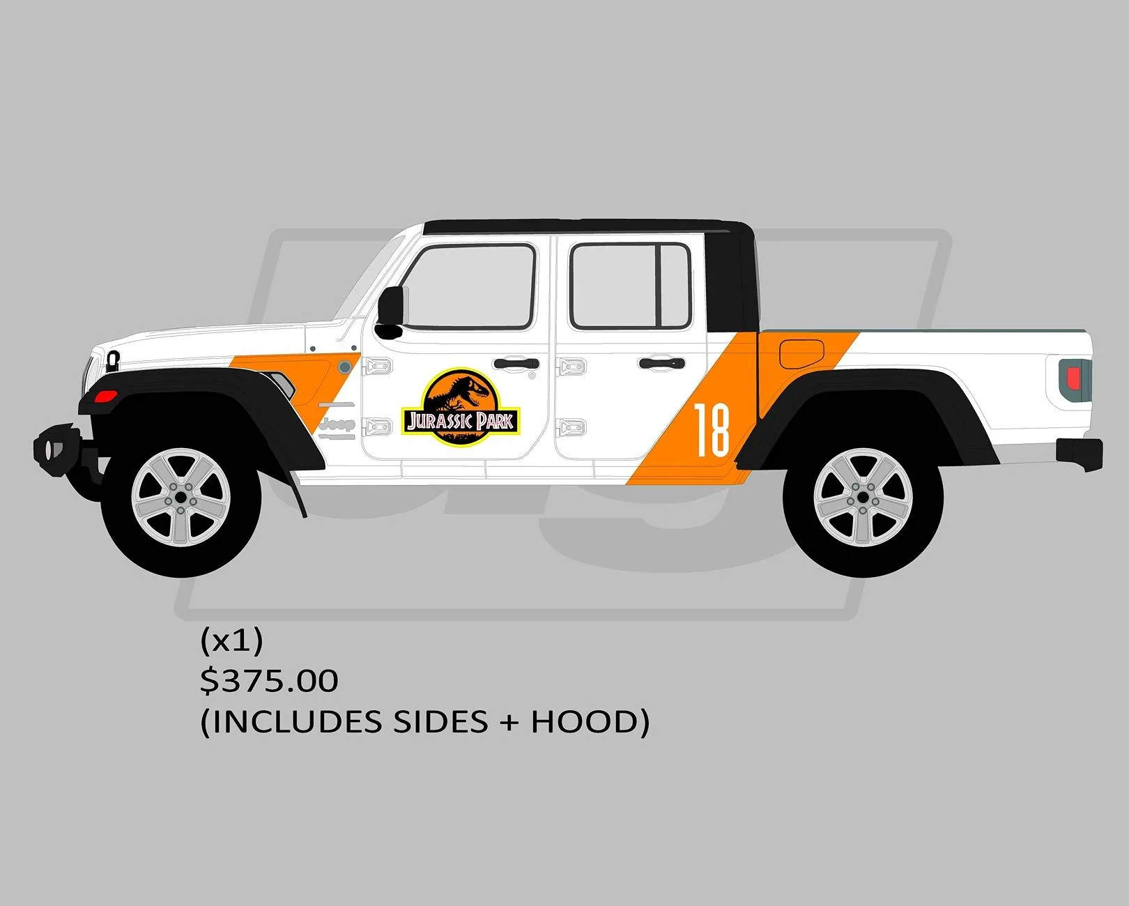 Jeep Gladiator Jurassic Jeeps Untitled