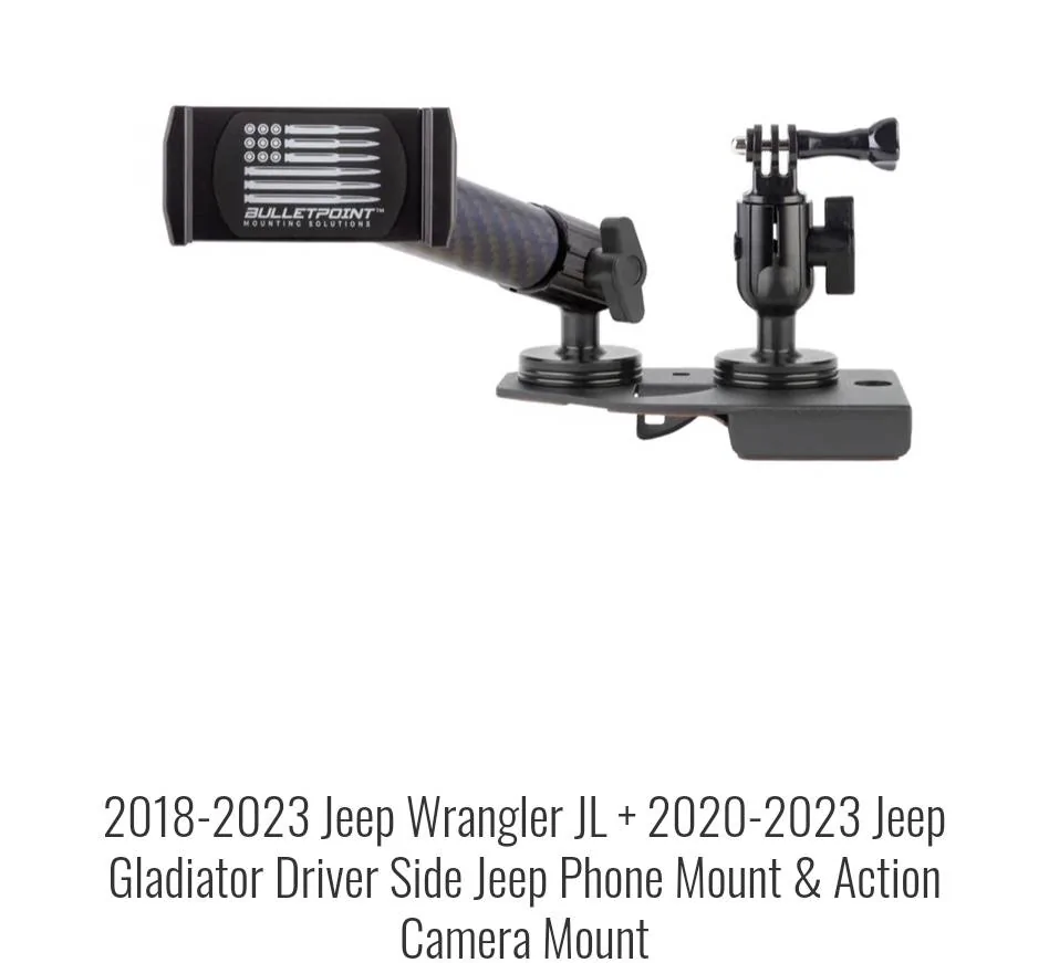 Jeep Gladiator Bulletpoint Phone Holders 2024 Gladiator Screenshot_20240703_073421_Chrom