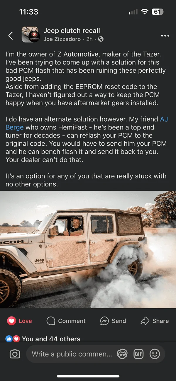Jeep Gladiator Service Transmission - Manual IMG_9580