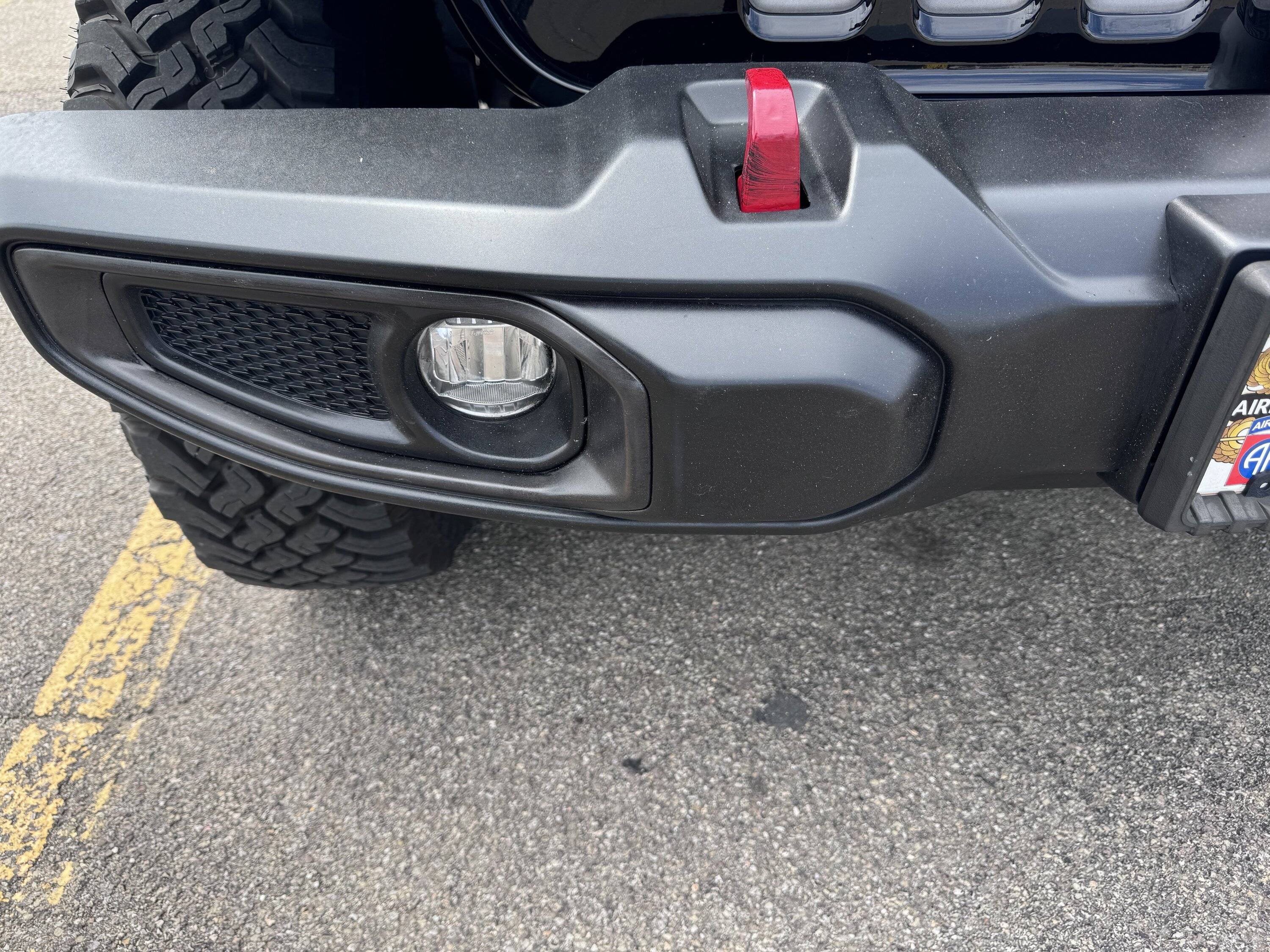 Jeep Gladiator Grey bumper no more! IMG_0289