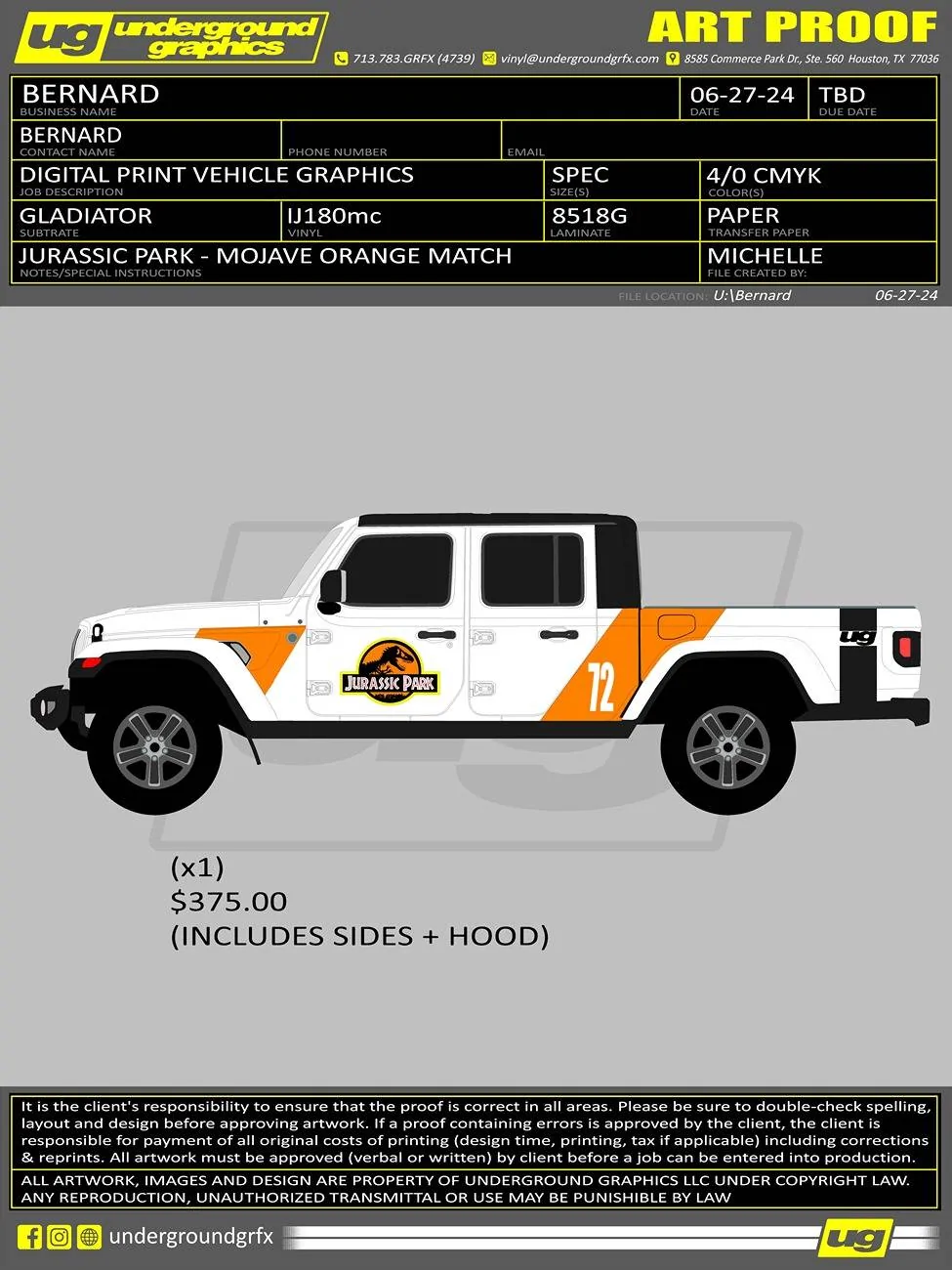 Jeep Gladiator Jurassic Jeeps Bernard Manansala 06-27-24 2 2 2 2