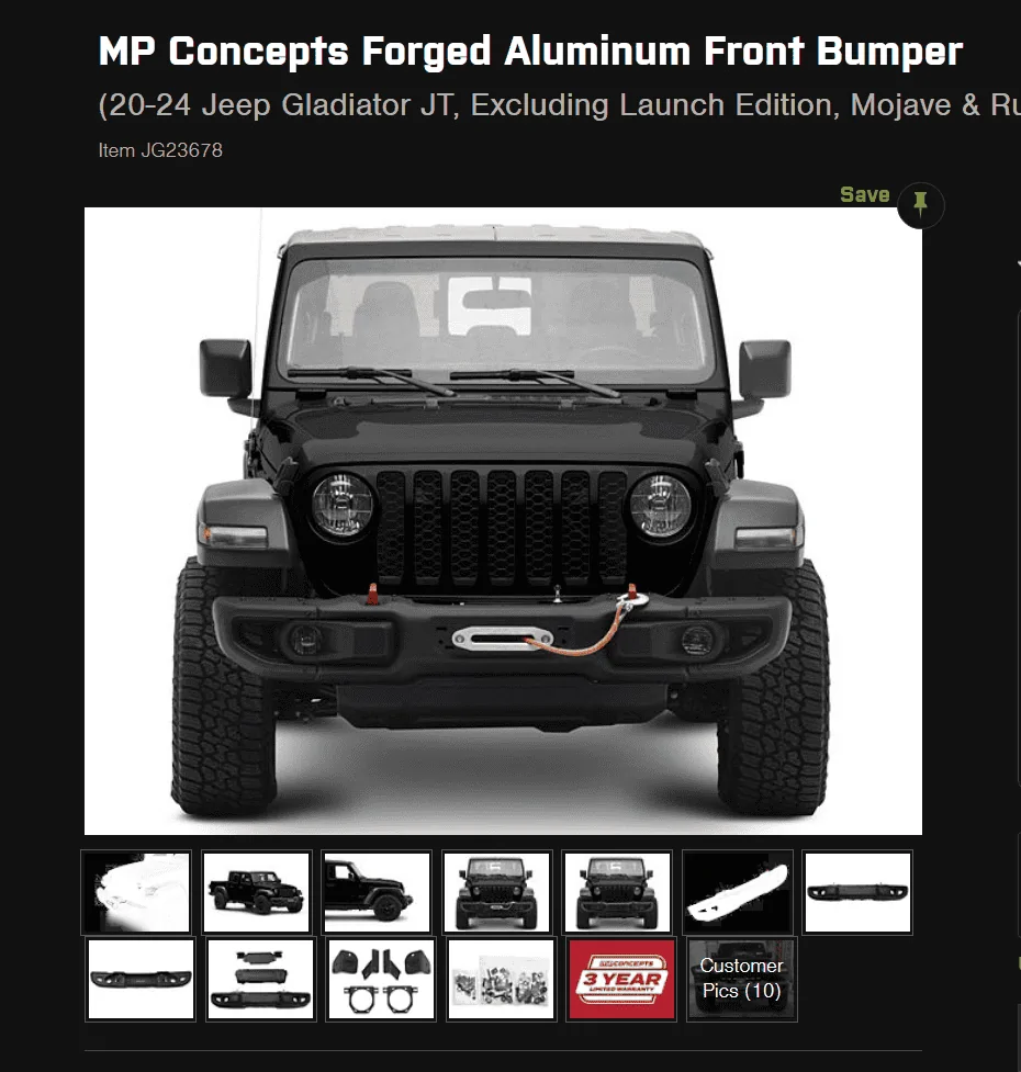 Jeep Gladiator help me choose a bumper? 1720063723324-eh