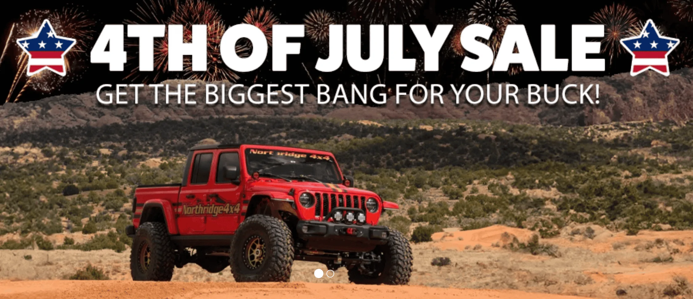Jeep Gladiator 4th of July SALE at Northridge4x4! July-4th-sal