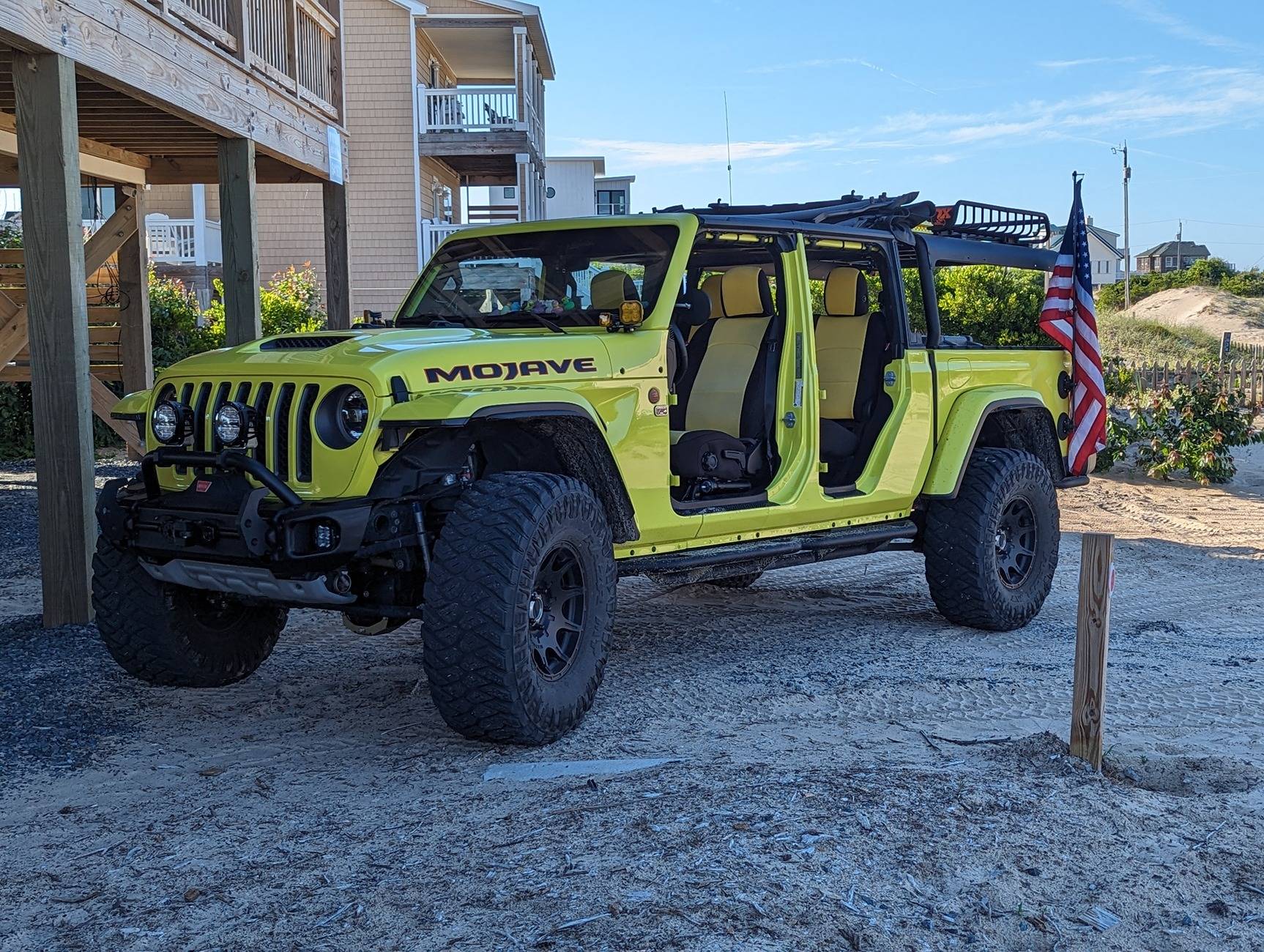 Jeep Gladiator 2023 Mojave Lift, Wheels, and Tires Ordered PXL_20240615_215911062