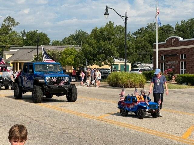 Jeep Gladiator Gladiators decorated for July 4th or run in Parades IMG_8560