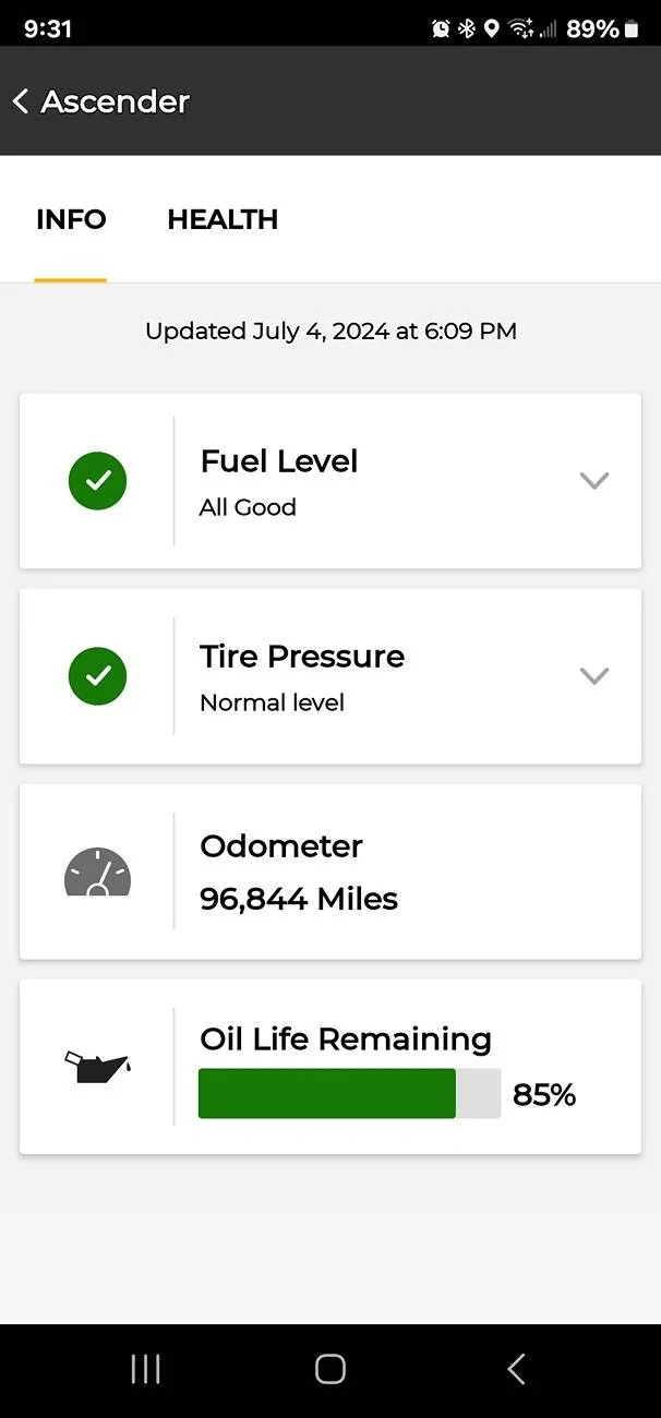 Jeep Gladiator Asking Dealership to update my computer tire size from 31 to 34, does that void certified powertrain warranty? Screenshot_20240704_213145_J