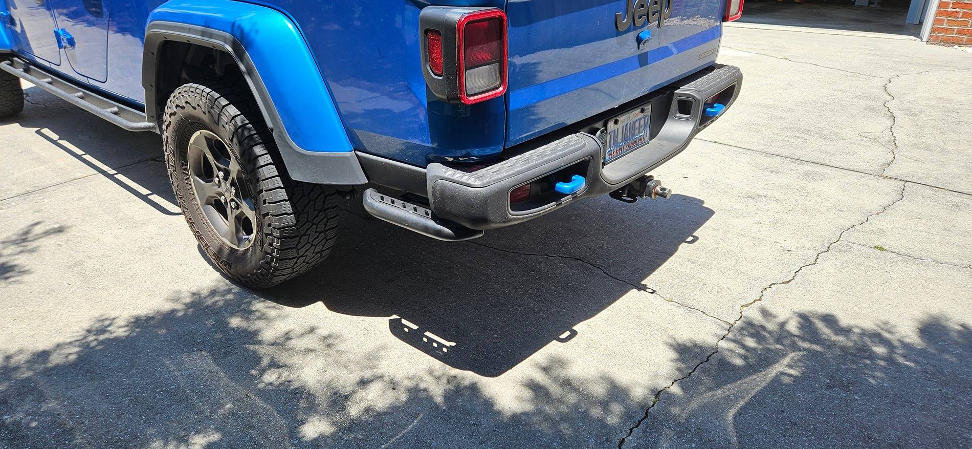 Jeep Gladiator Blue On Black - Build Chronicles 20240630_121912