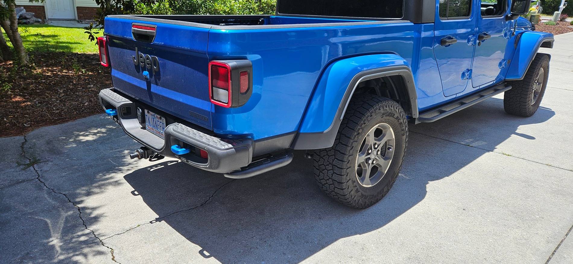 Jeep Gladiator Blue On Black - Build Chronicles 20240630_121919