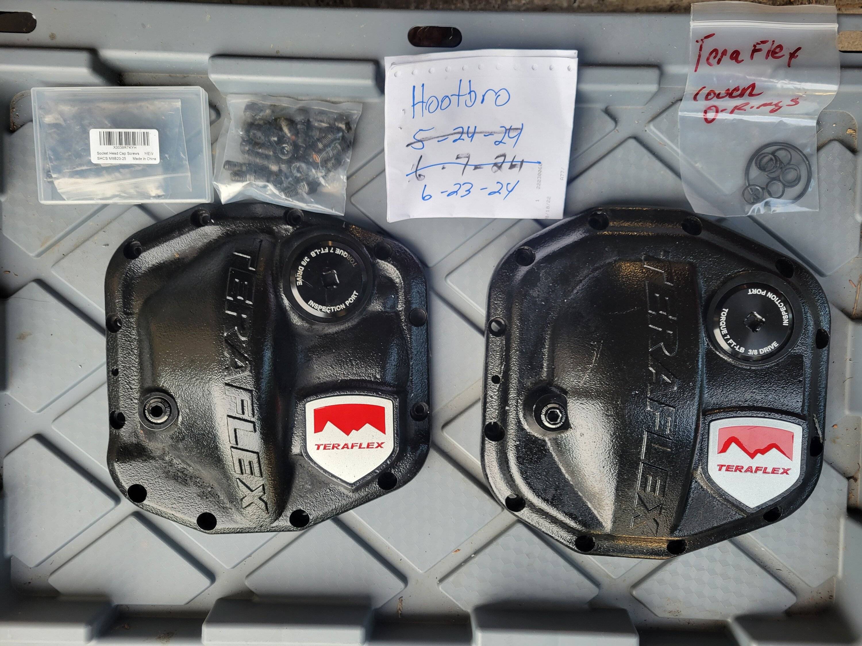 Jeep Gladiator Teraflex HD Front/Rear Differential Cover Set $200 Shipped. 20240702_192115