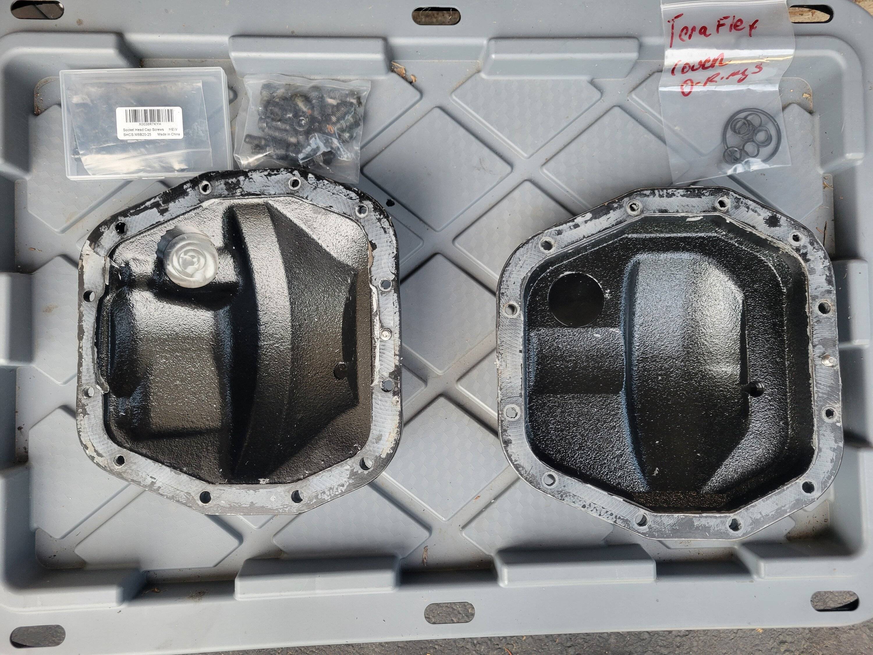 Jeep Gladiator Teraflex HD Front/Rear Differential Cover Set $200 Shipped. 20240702_192146