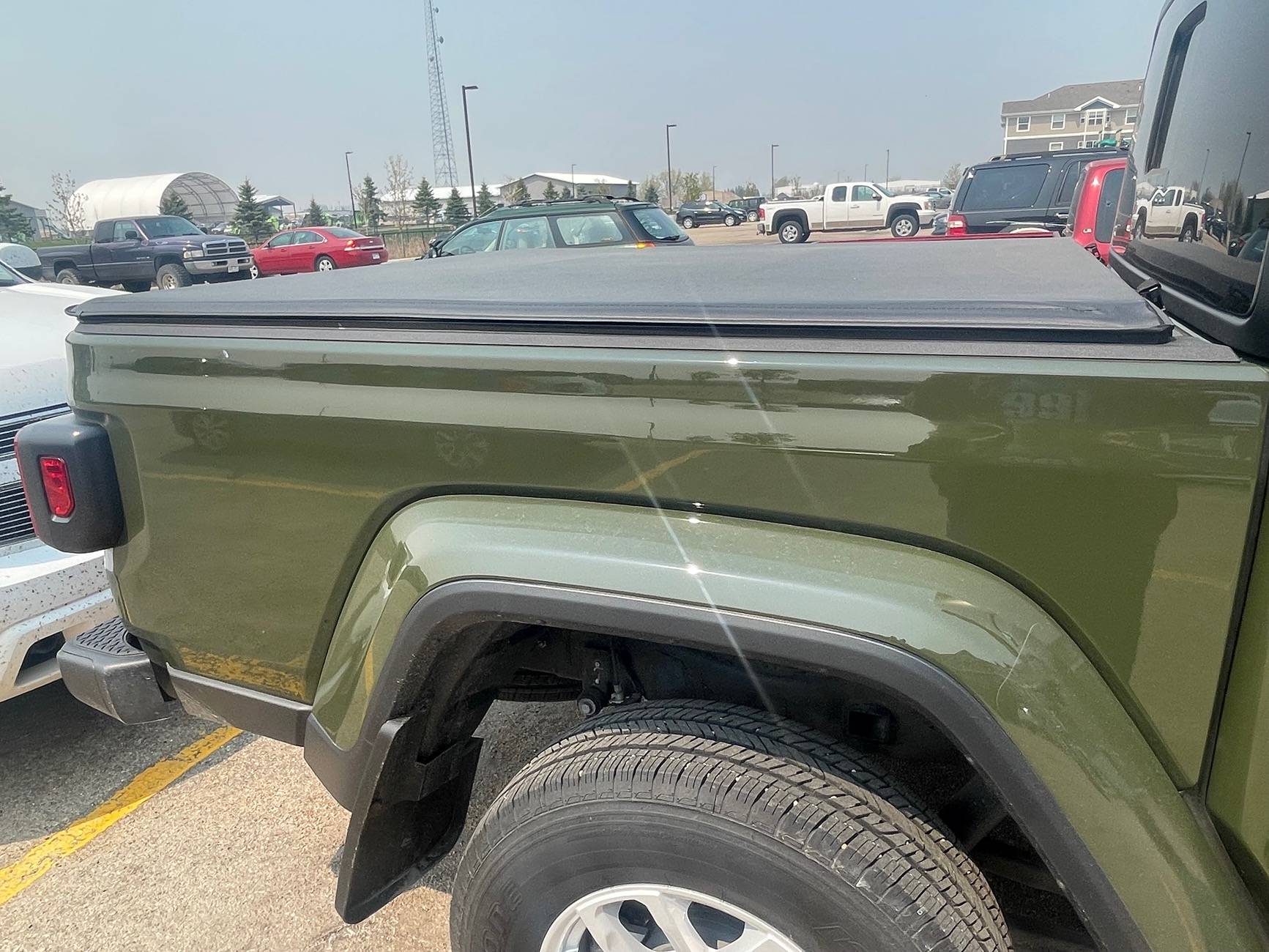 Jeep Gladiator oEdRo Soft Roll Up Truck Bed Tonneau Cover $100/OBO IMG_3852