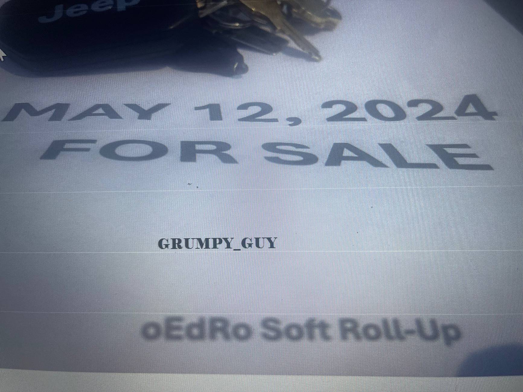 Jeep Gladiator oEdRo Soft Roll Up Truck Bed Tonneau Cover $100/OBO IMG_3853