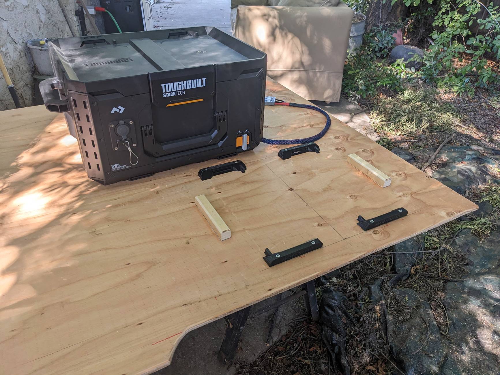 Jeep Gladiator Lithium Battery Mounting Suggestions for the Bed PXL_20240608_224734995