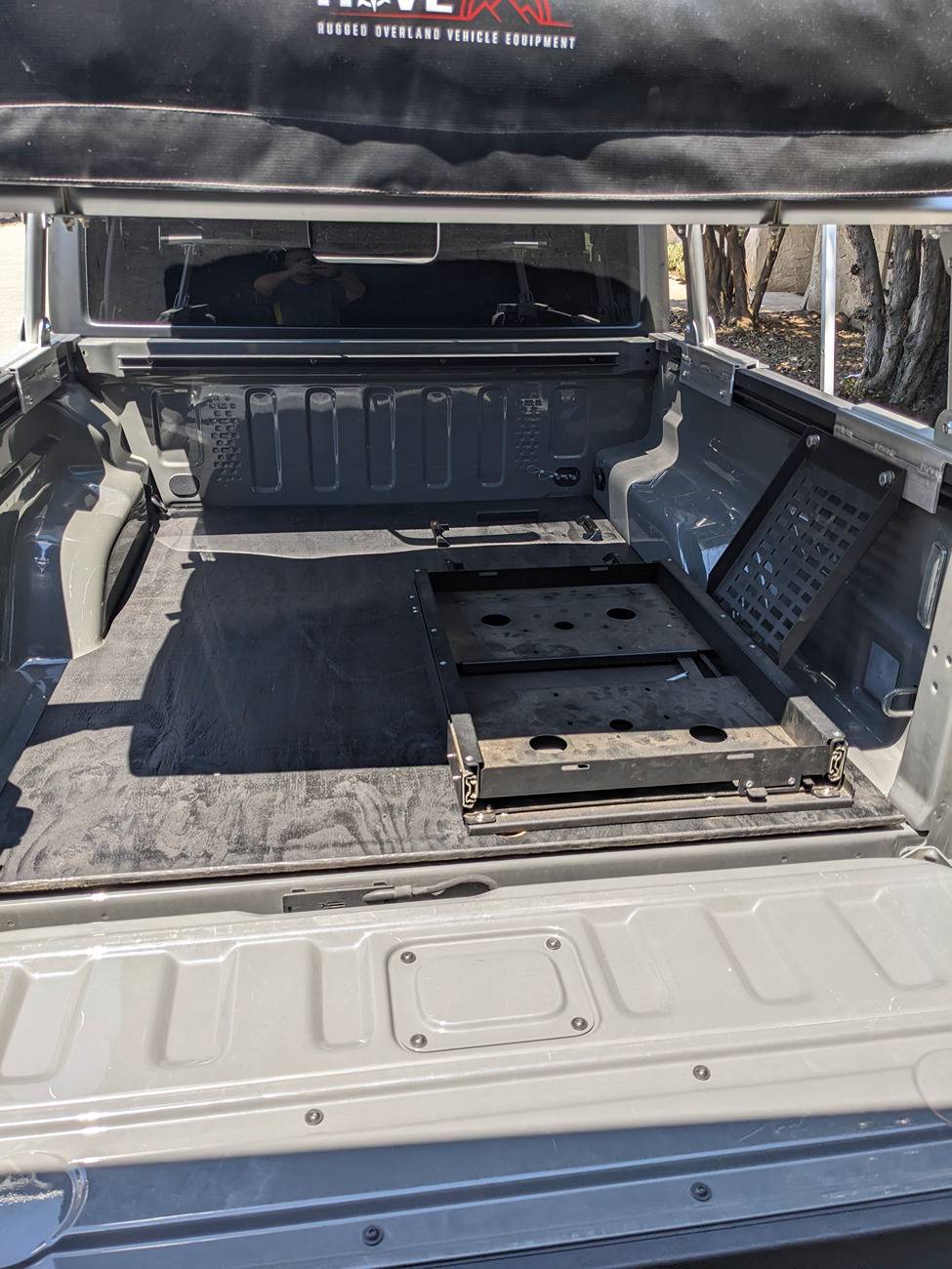 Jeep Gladiator Lithium Battery Mounting Suggestions for the Bed PXL_20240707_201915906