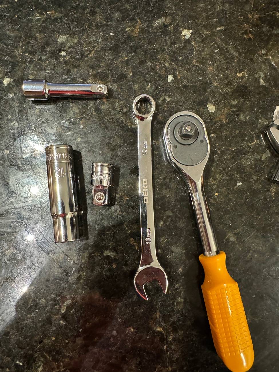 Jeep Gladiator Dead Pedal factory bolt stuck IMG_3138