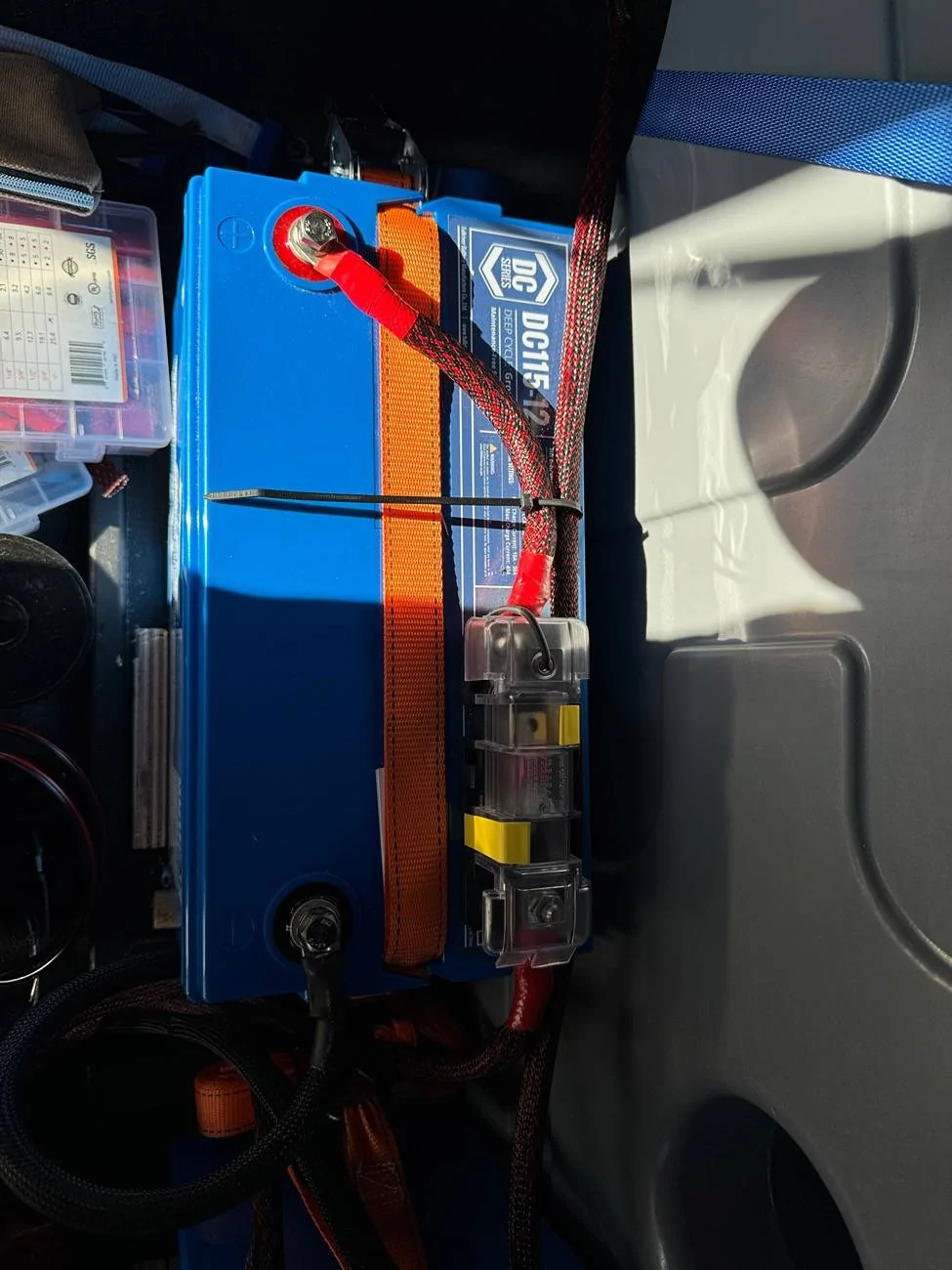 Jeep Gladiator Lithium Battery Mounting Suggestions for the Bed IMG_5152