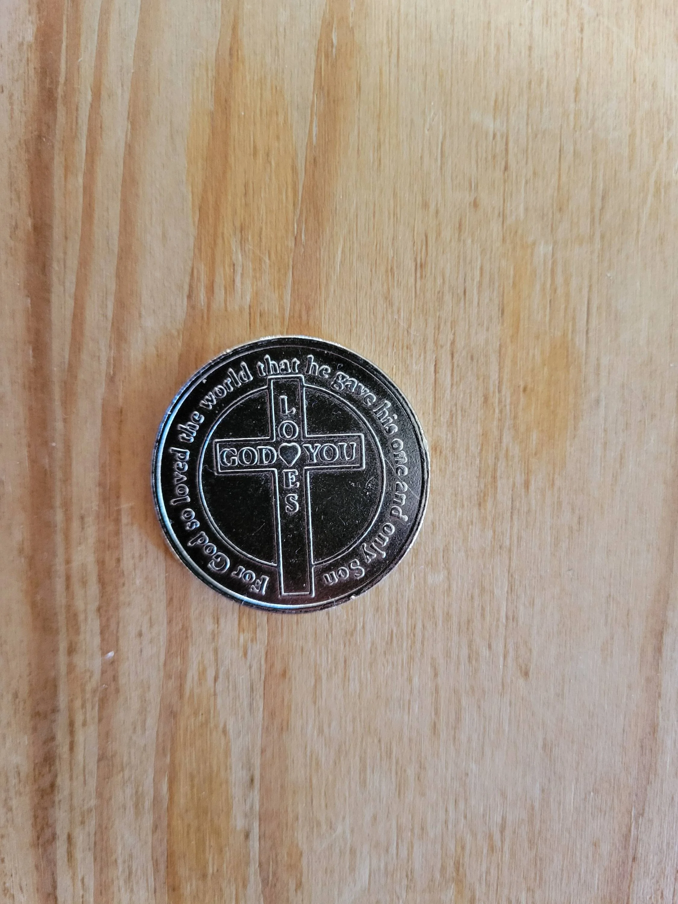 Jeep Gladiator Religious Token found in Gladiator oEmDr7B