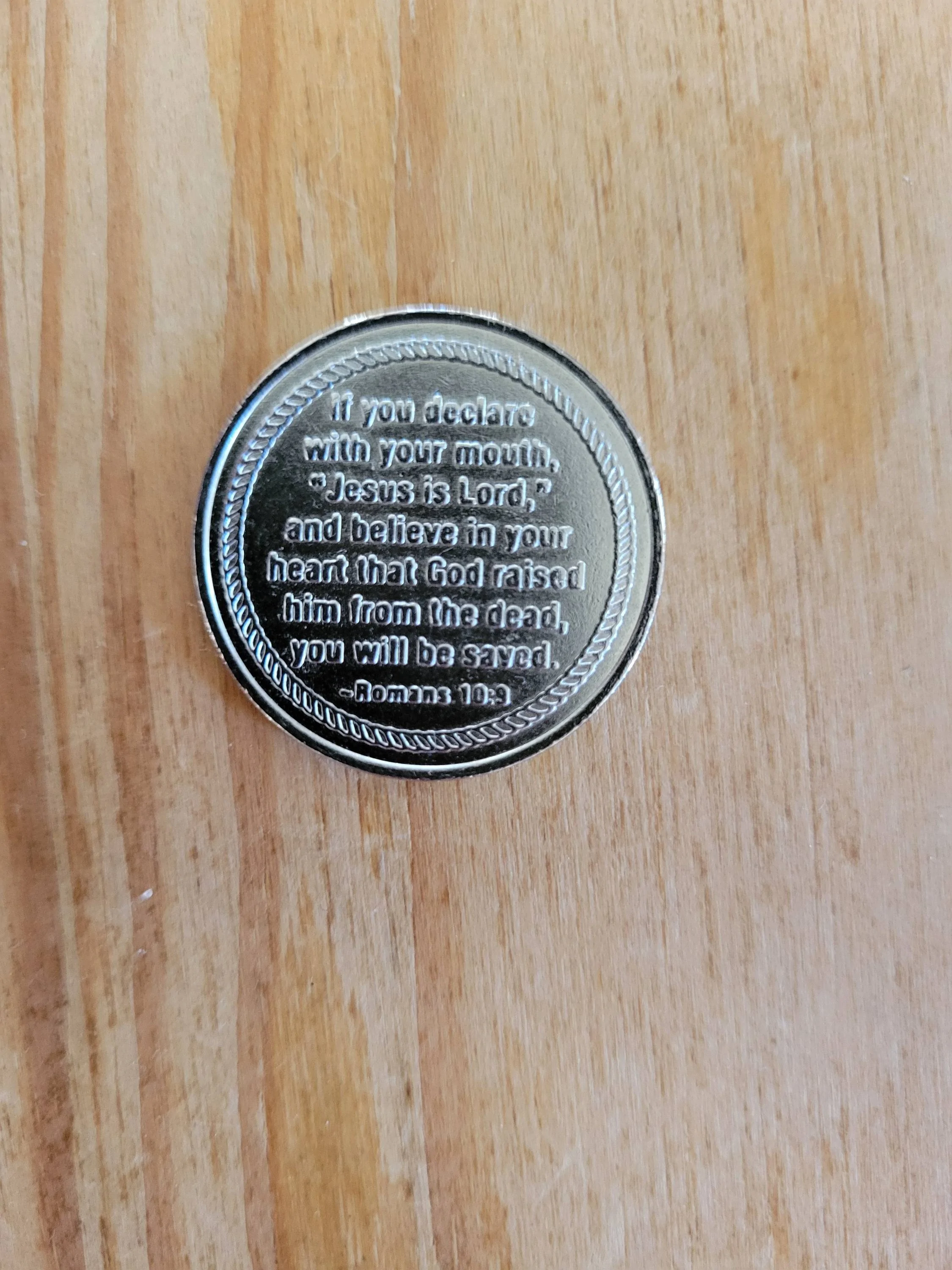 Jeep Gladiator Religious Token found in Gladiator w5mmYvr