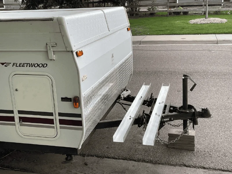 Jeep Gladiator DIY Bike Rack On Top of Full Height Bed Rack 1720527415259-t8