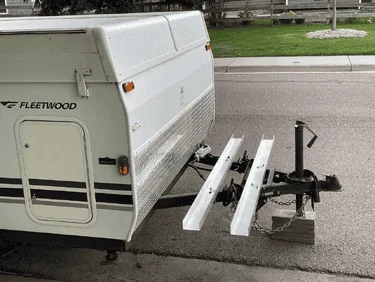 Jeep Gladiator DIY Bike Rack On Top of Full Height Bed Rack 384785-758a05e2431dc3d3c0c2948467e75b24