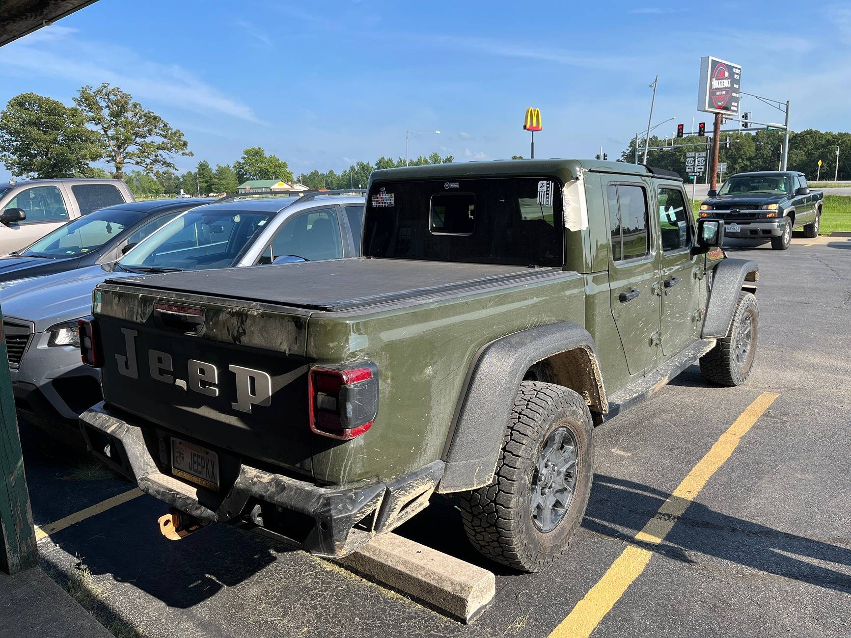 Jeep Gladiator Transformation Tuesday: Show Us the Build Before-During-After! BoH roof.JPG