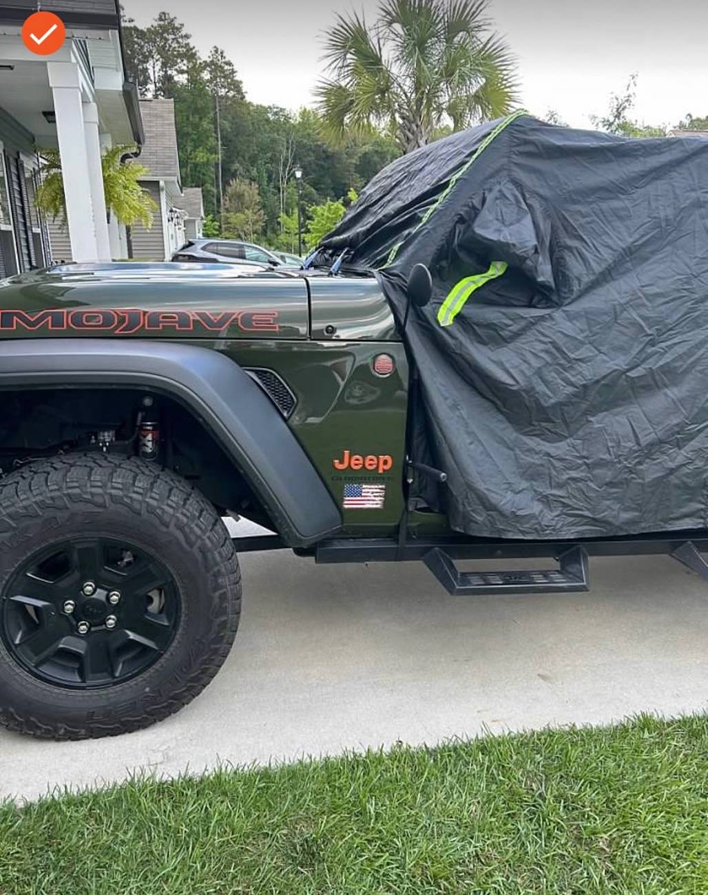 Jeep Gladiator Top off, doors off and rain IMG_7577