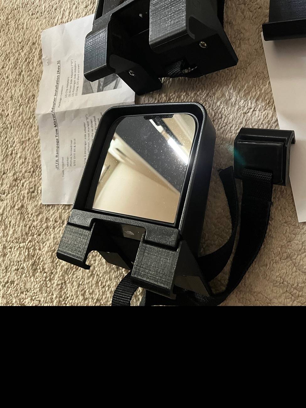 Jeep Gladiator Tow mirrors with adapters 3BE66559-0729-454F-8128-BE1510621C35