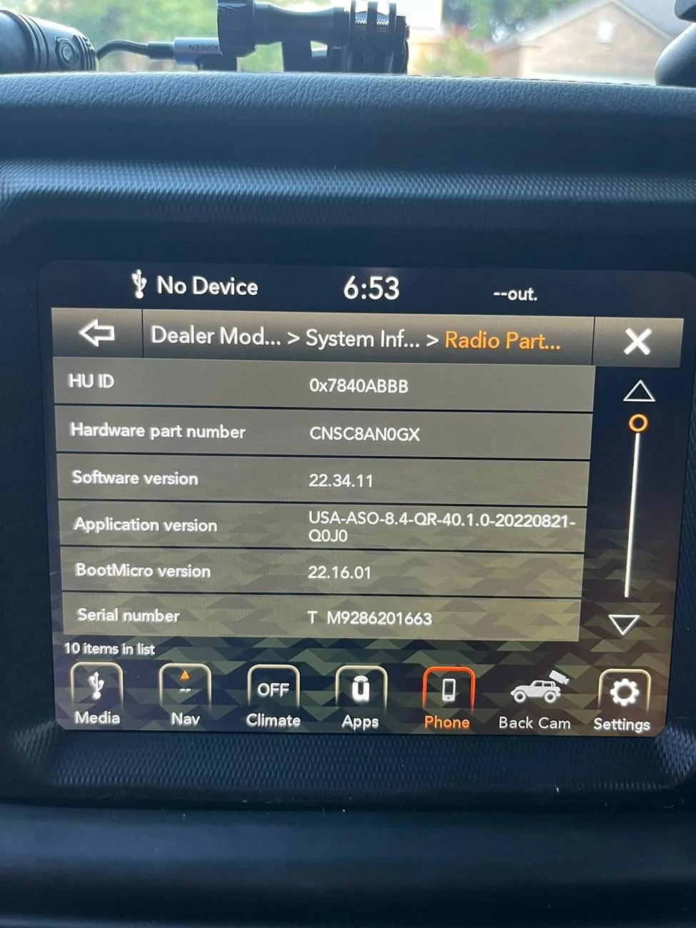 Jeep Gladiator Mopar Trail Cam DIY Installation - 2023 Diesel Gladiator Rubicon IMG_2938