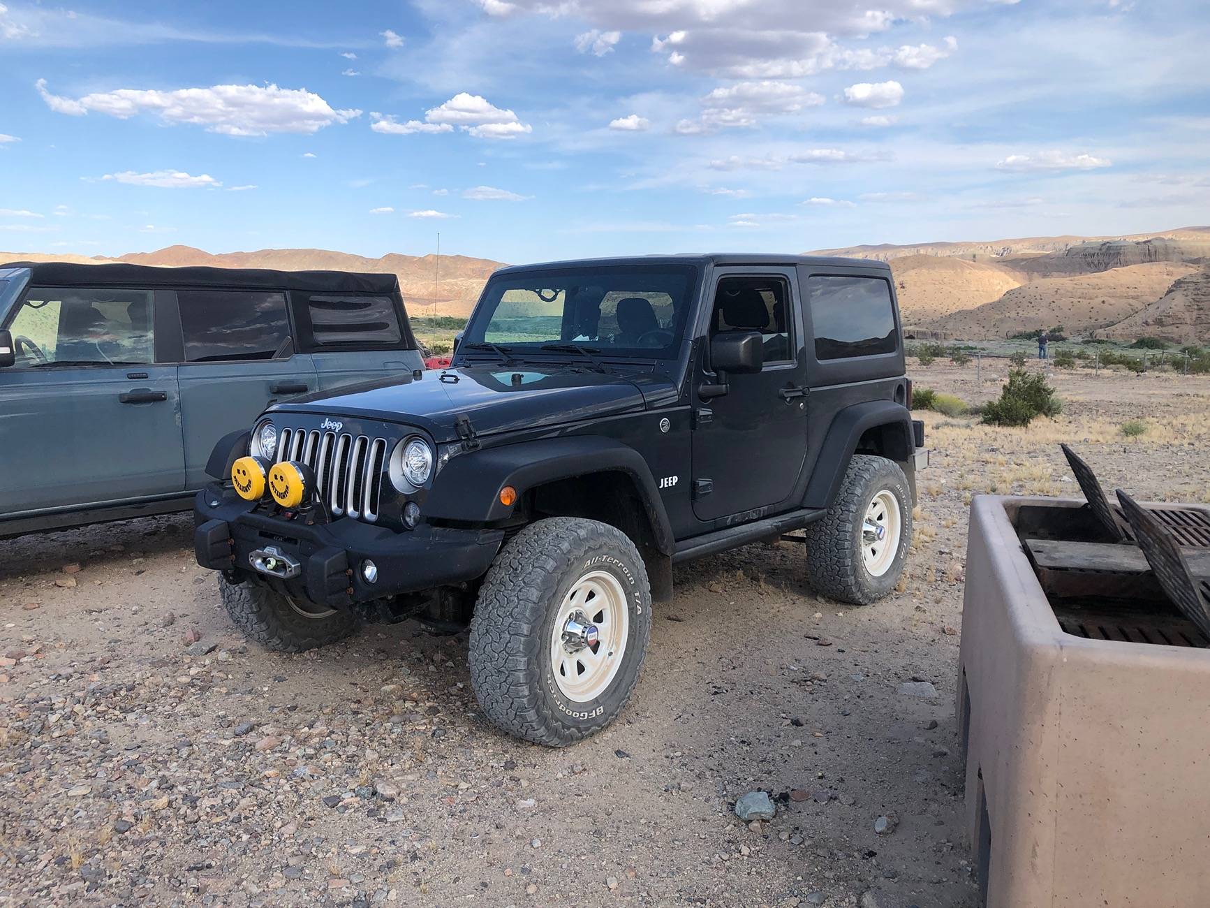 Jeep Gladiator Got my Scrambler retro stripe kit D660F991-5FBB-416E-9B1B-DF1A3FE5C6D5
